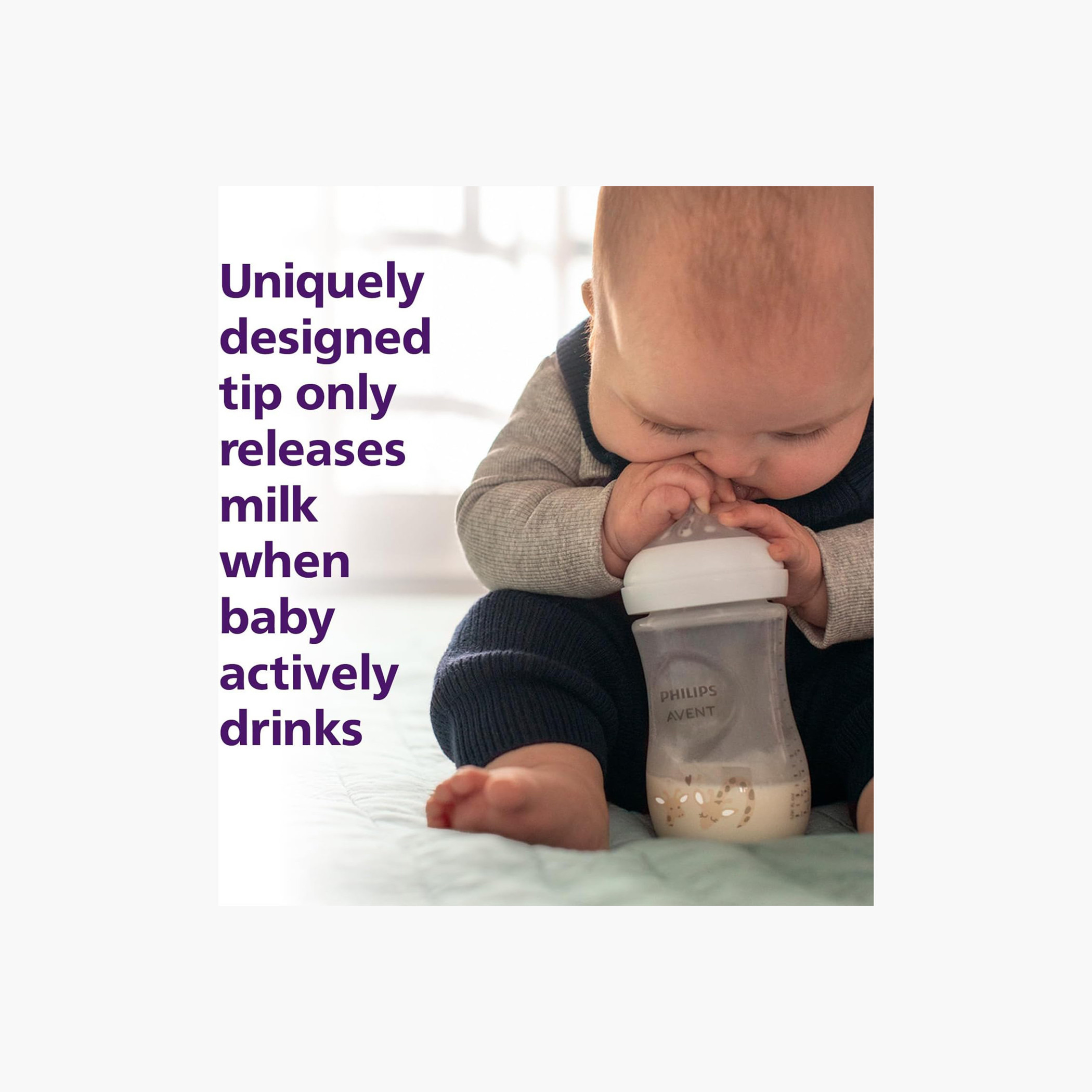 Philips Avent Natural Feeding Bottle - 260 ml-baby-feeding-feedingbottles-bottlesandteats-image-4