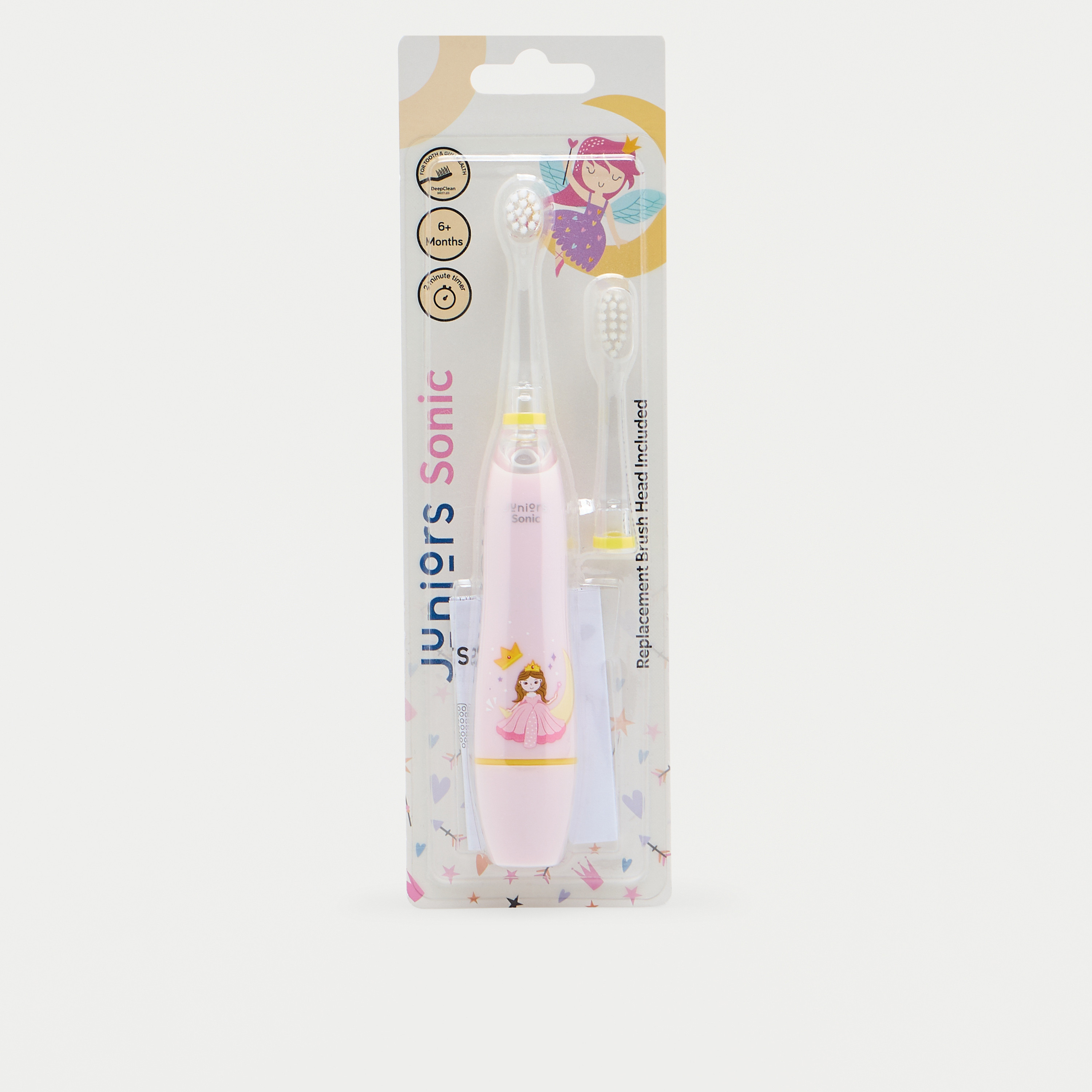 Juniors Sonic Princess Print Electric Toothbrush with 2 Brush Heads-baby-bathandcare-oralcare-image-9