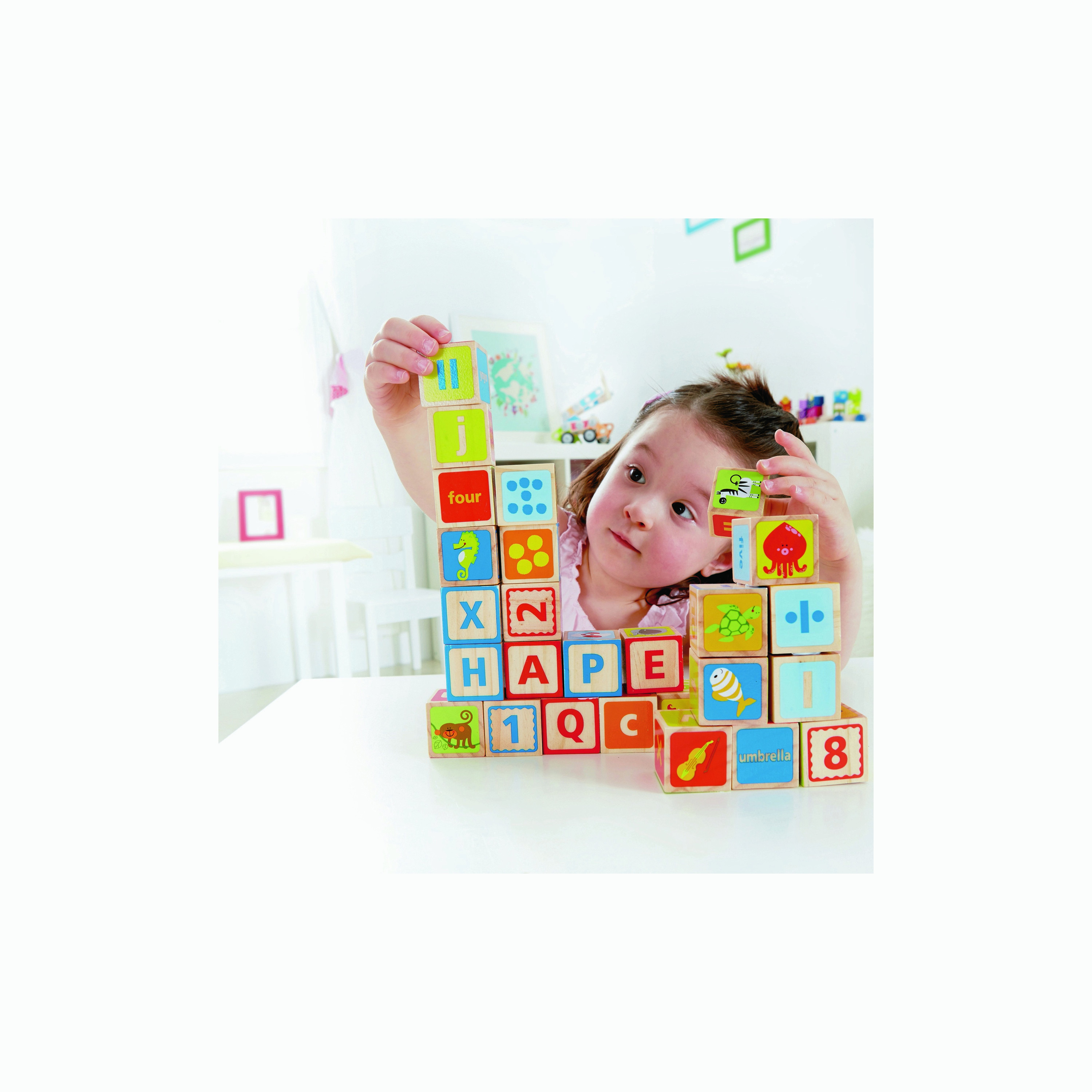 Buy Hape ABC Blocks Online Babyshop KSA