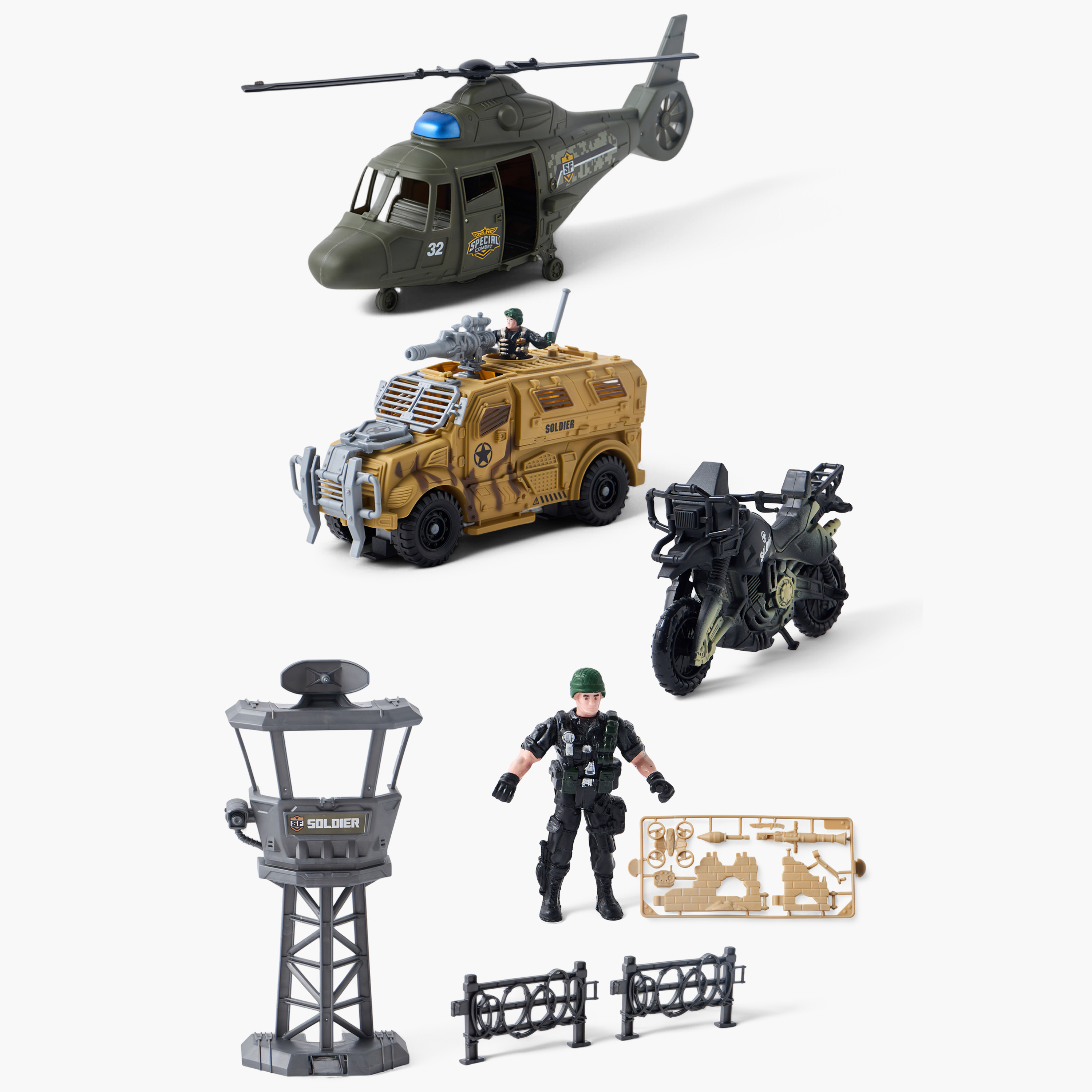 Military Soldier Playset-toys-playfigures-actionplaysets-image-1