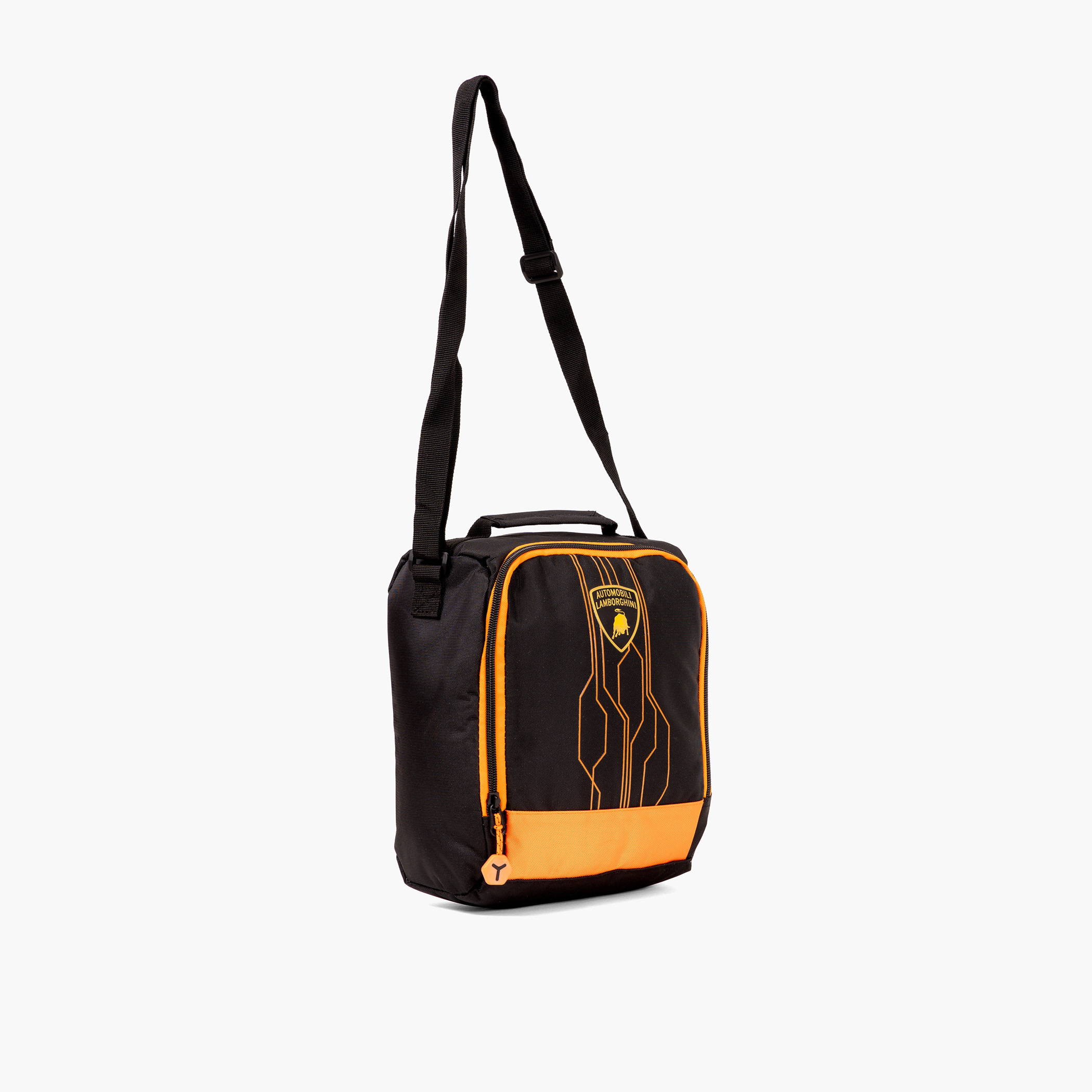 شنطة غداء عازلة للحرارة بسحّاب إغلاق وحزام قابل للتعديل وألواح من لامبورغيني-school-lunchessentials-lunchbags-image-1