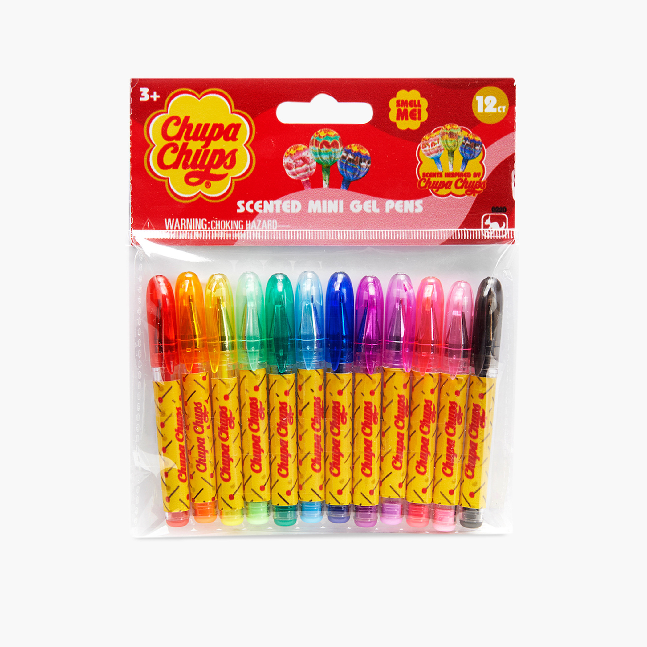أقلام جل صغيرة معطّرة من تشوبا تشوبس- طقم من 12 قطعة-school-stationery-pensandpencils-image-1
