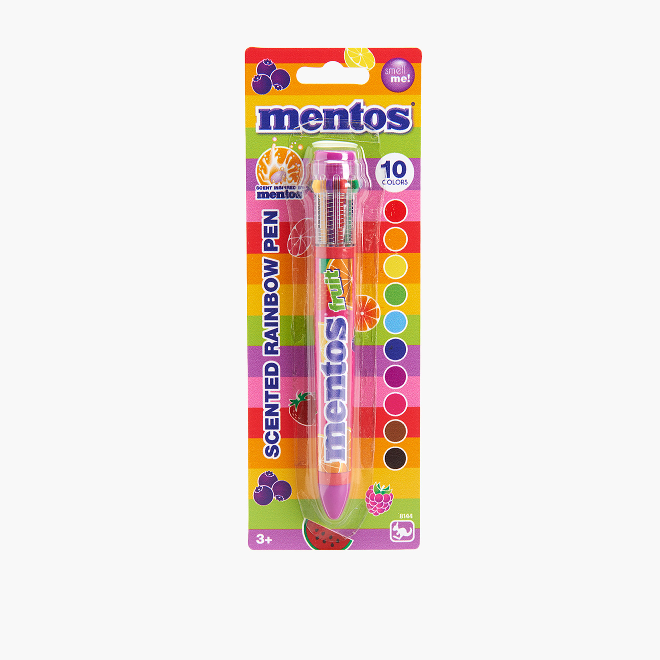 مجموعة أقلام قوس قزح معطرة 10 قطع من مينتوس-school-stationery-pensandpencils-image-1