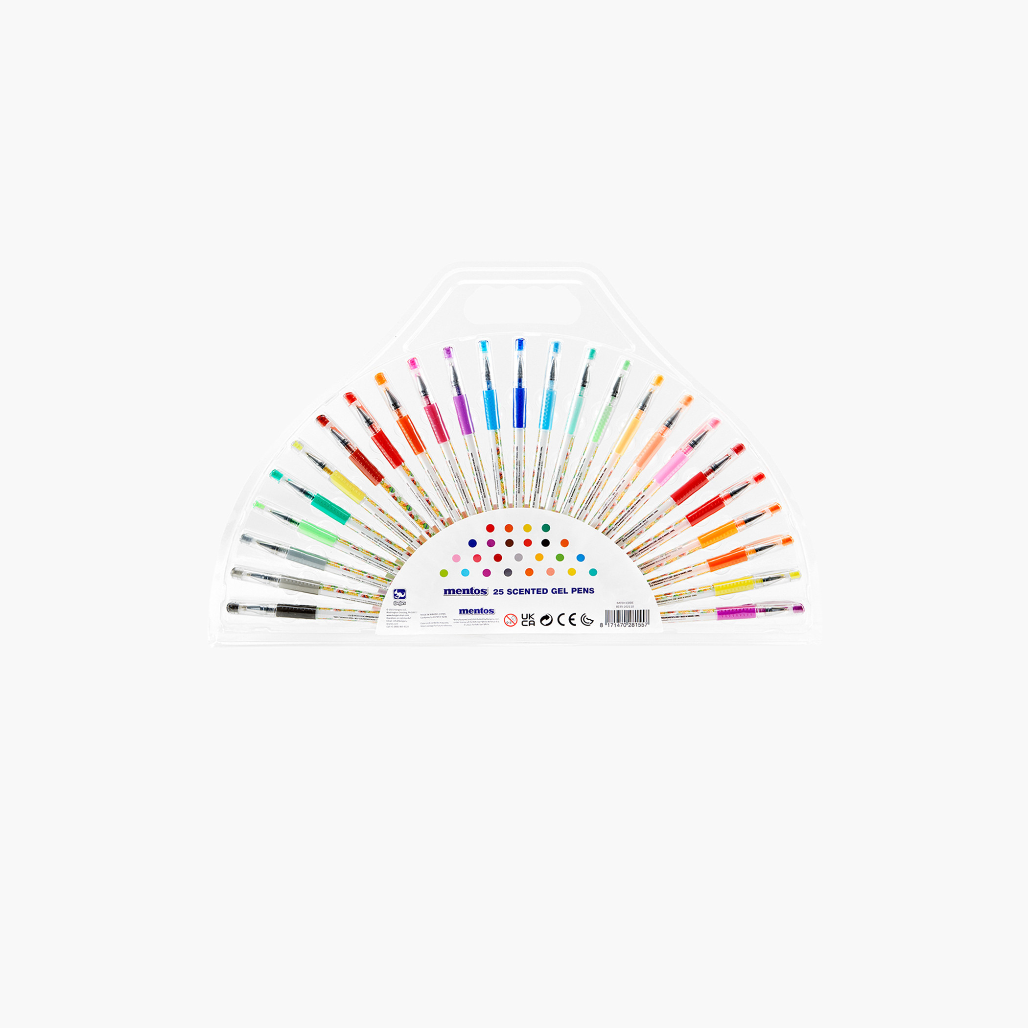 مجموعة أقلام جل معطرة 25 قطعة من مينتوس-school-stationery-pensandpencils-image-2