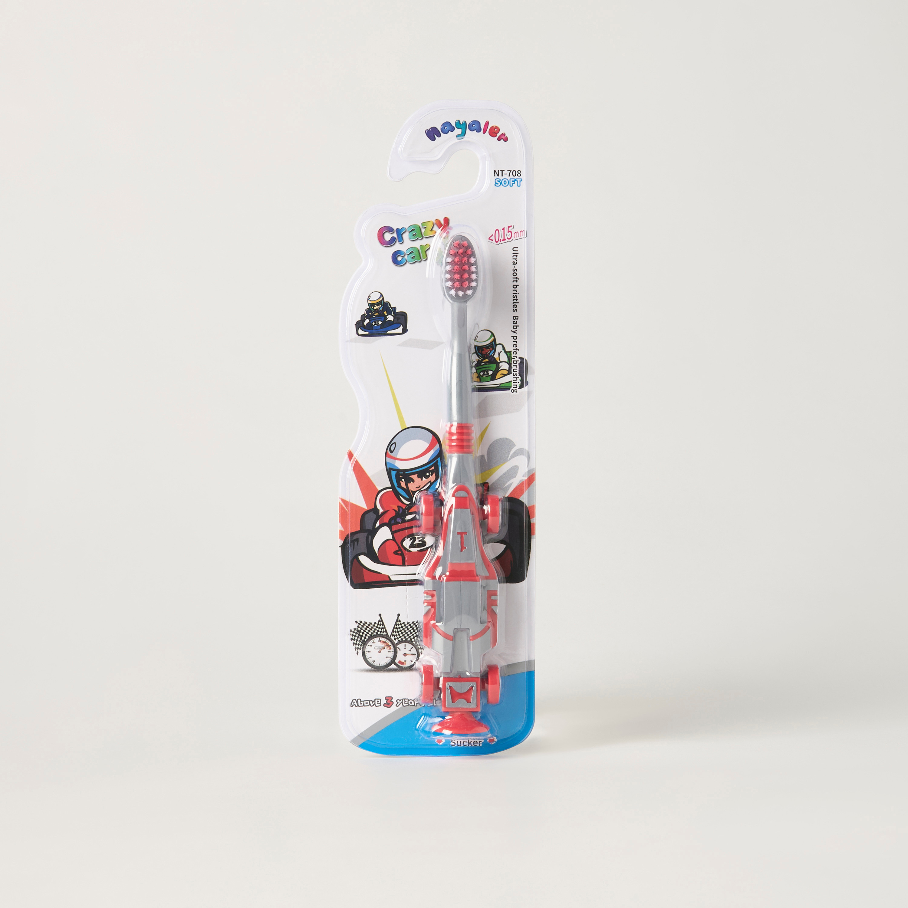Nayaler Race Car Print Toothbrush-baby-bathandcare-oralcare-image-4