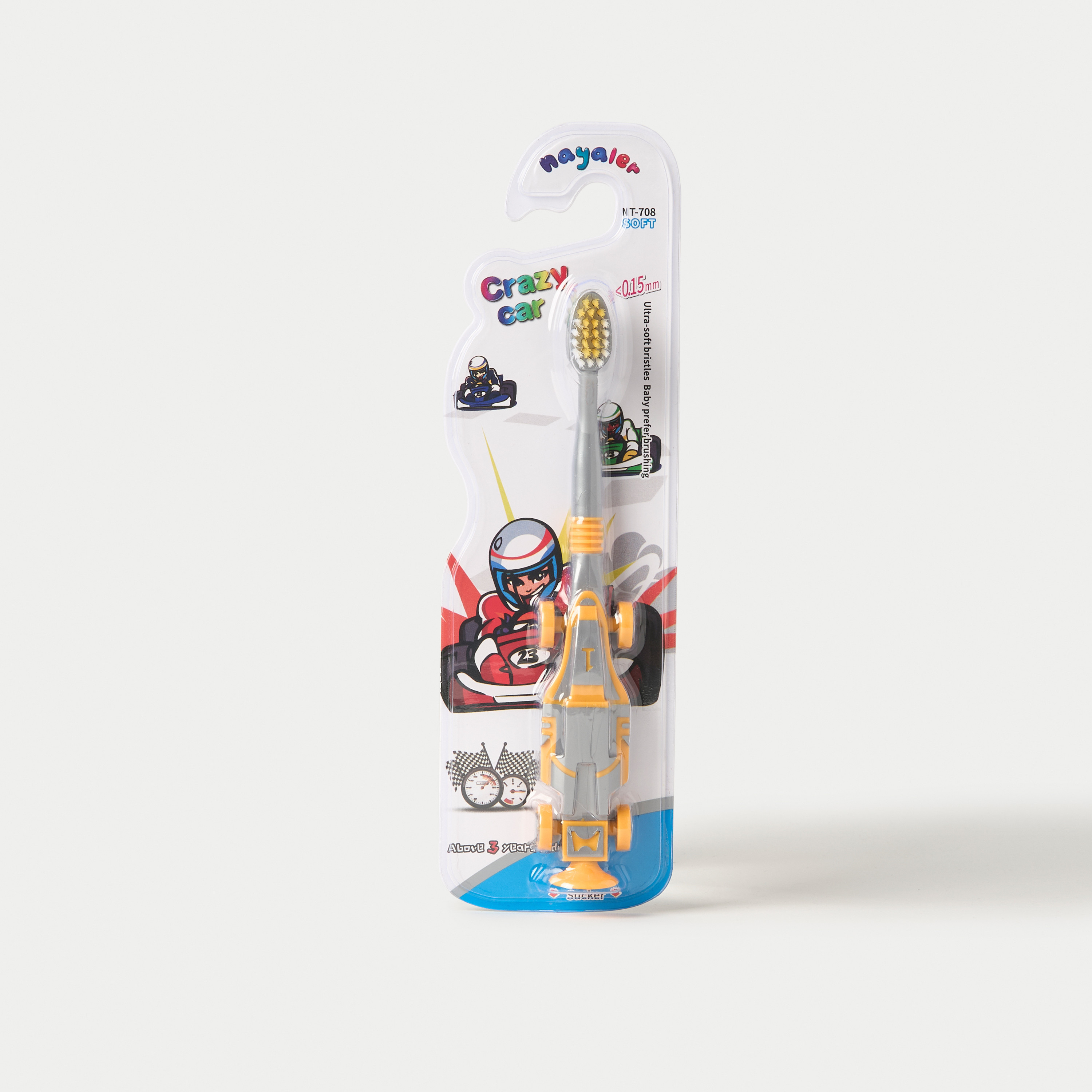Nayaler Race Car Print Toothbrush-baby-bathandcare-oralcare-image-4