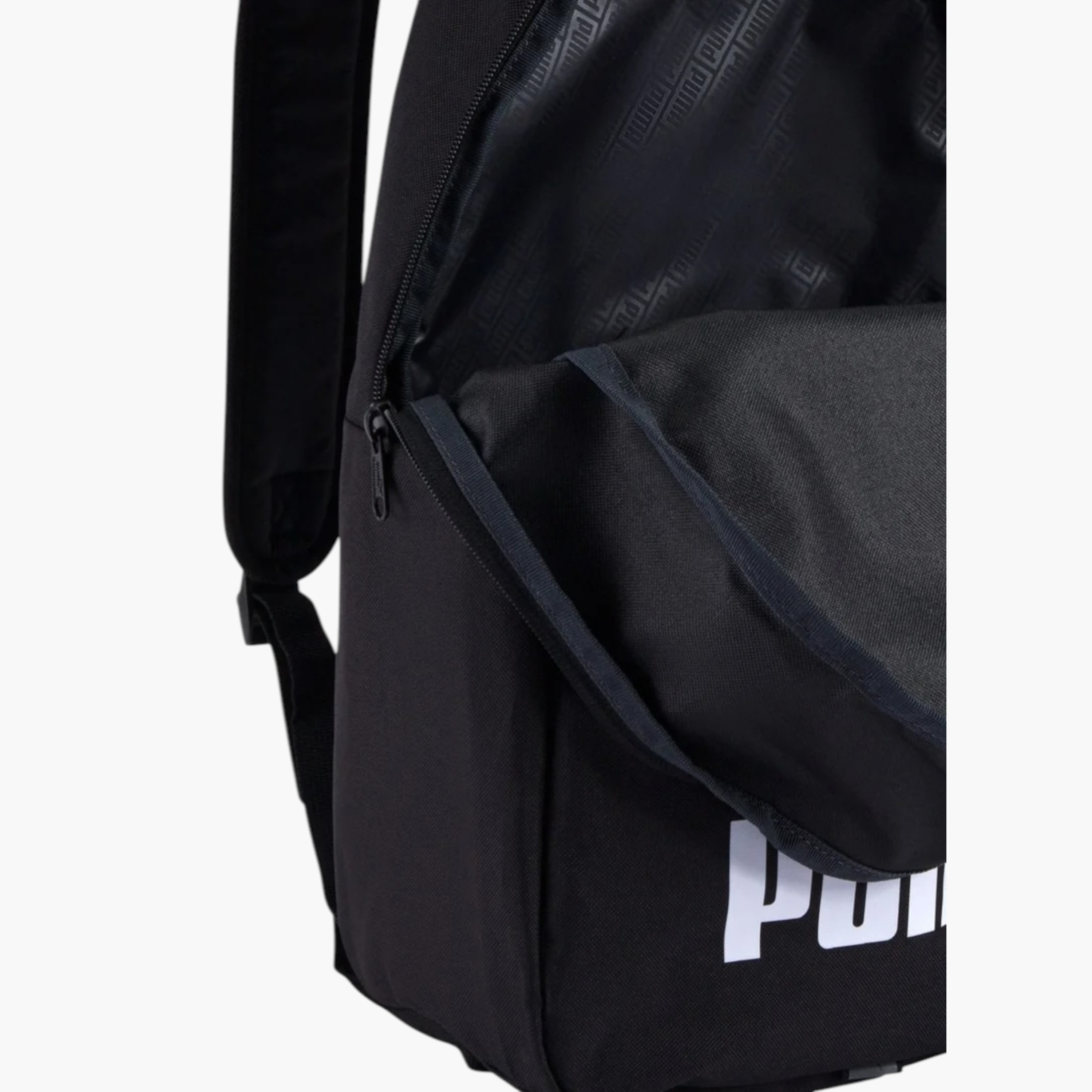 Puma Logo Print Backpack with Adjustable Shoulder Straps-men-bags-image-3