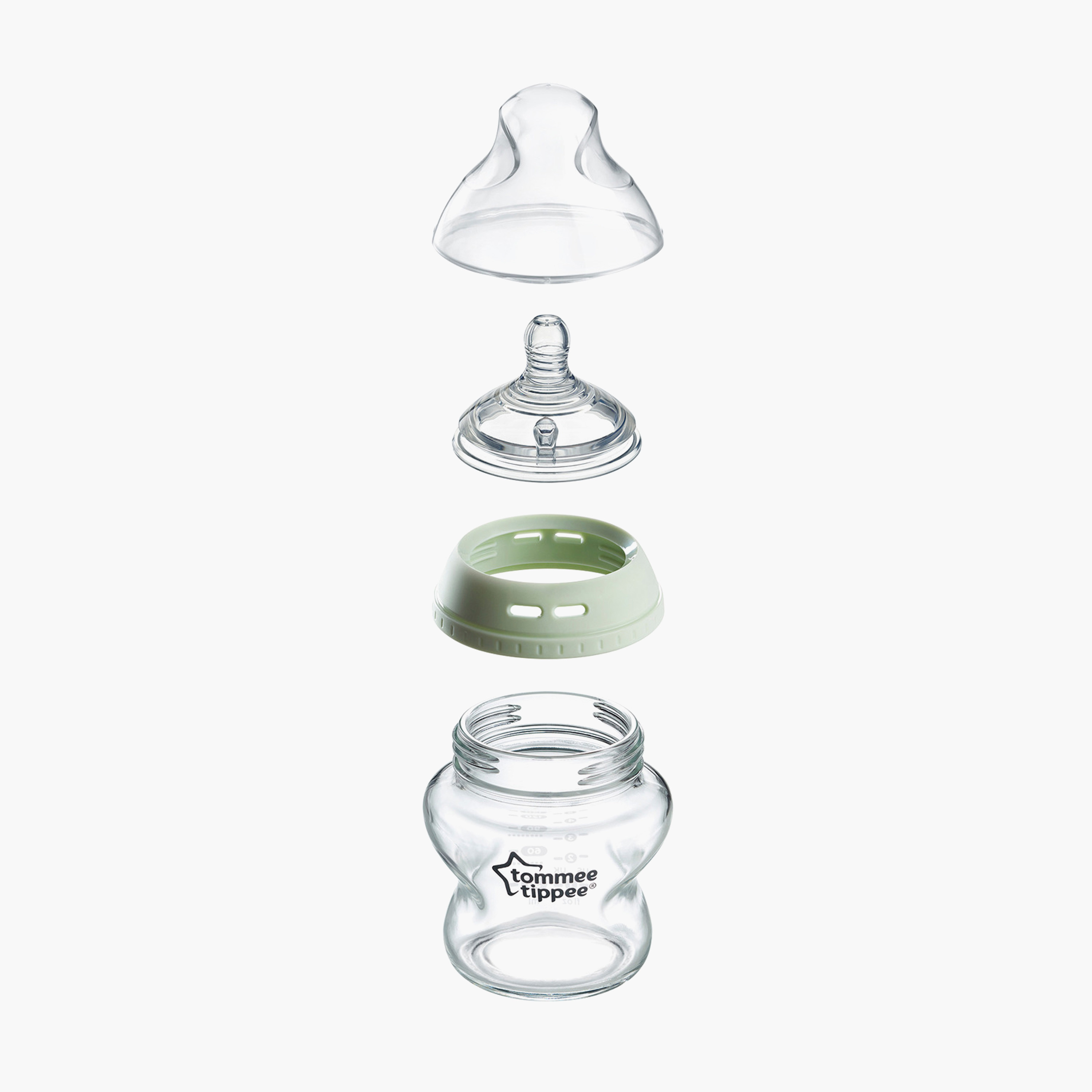 Tommee Tippee Glass Feeding Bottle - 150 ml-baby-feeding-feedingbottles-bottlesandteats-image-2