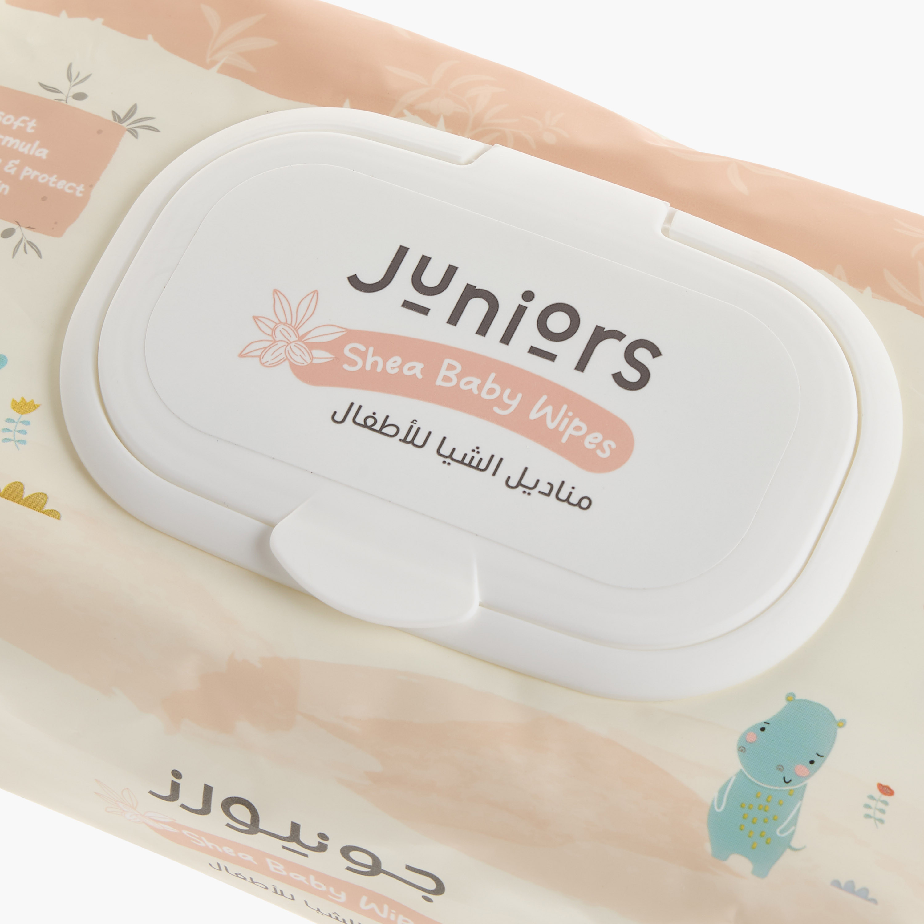 Juniors Shea Baby Wipes - Pack of 4x60 Sheets-CP_Promo_Code_Excluded-image-4