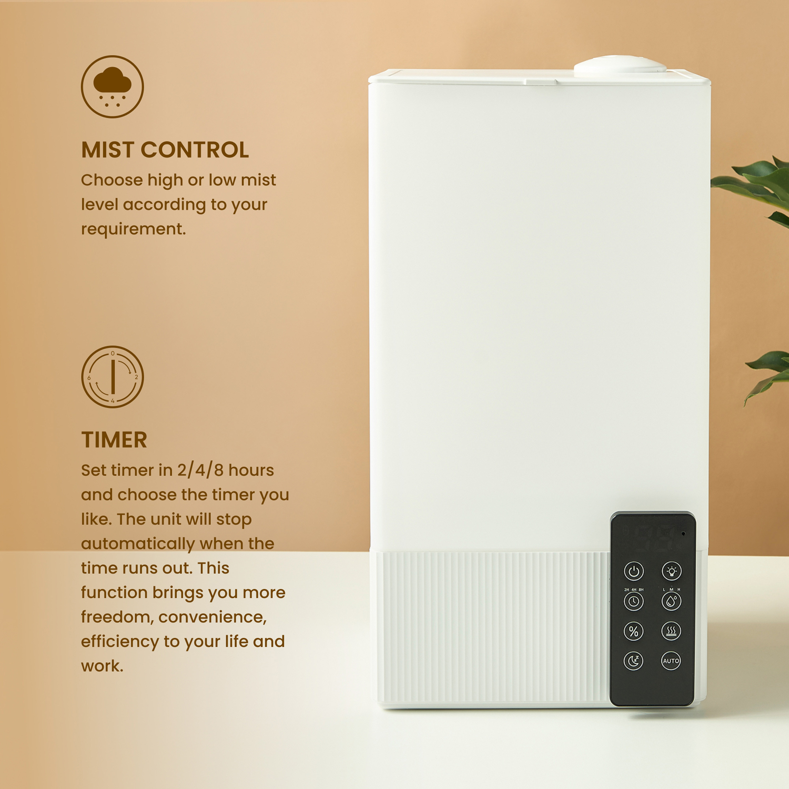 Serenity Aroma Humidifier with Remote - 7.6 L-household-homefragrance-airrevitalisersandhumidifiers-image-3