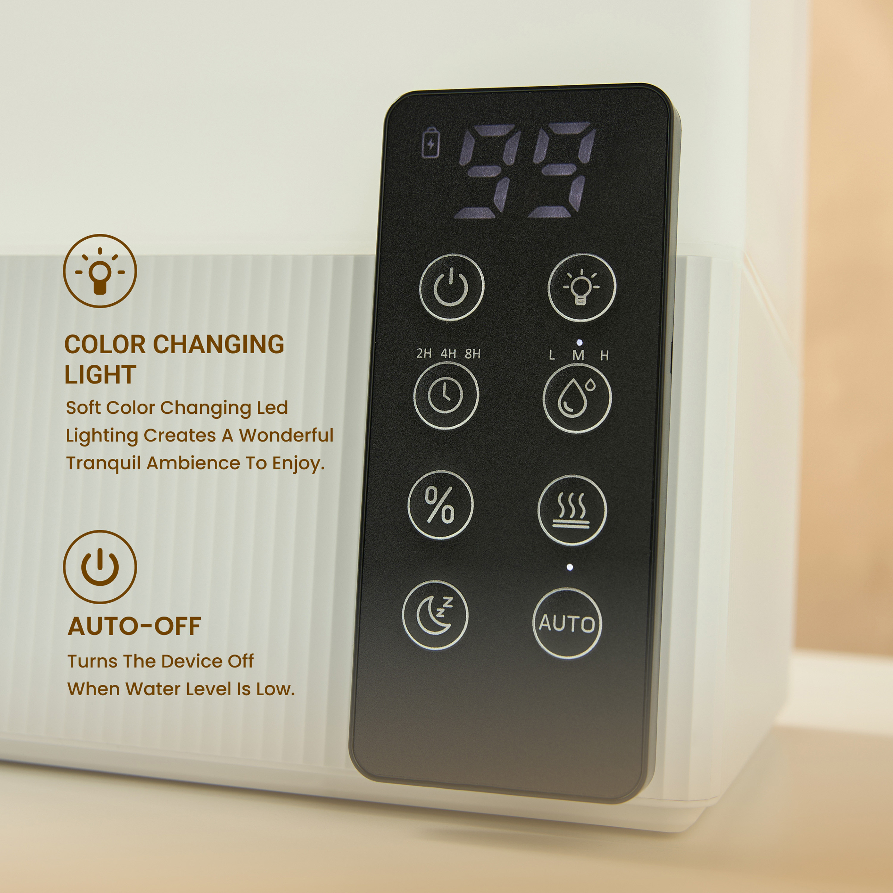 Serenity Aroma Humidifier with Remote - 7.6 L-household-homefragrance-airrevitalisersandhumidifiers-image-5
