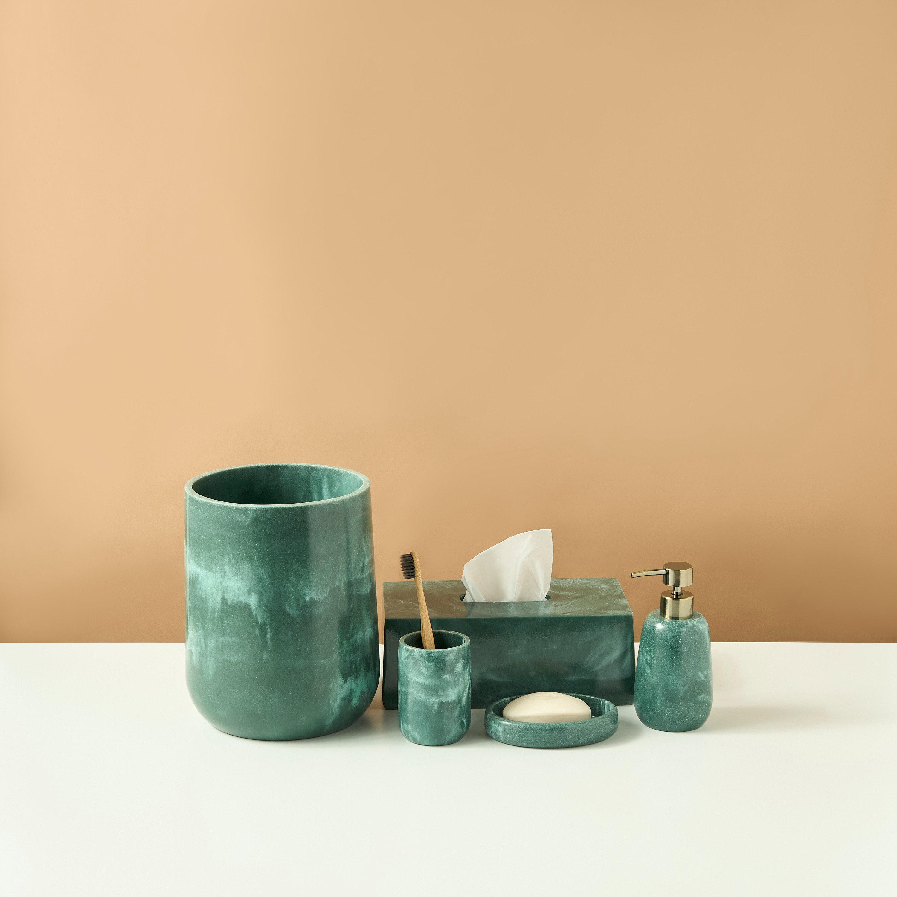 Printed Resin Waste Bin-household-bathandlaundry-bathaccessories-bathaccessorysets-image-6
