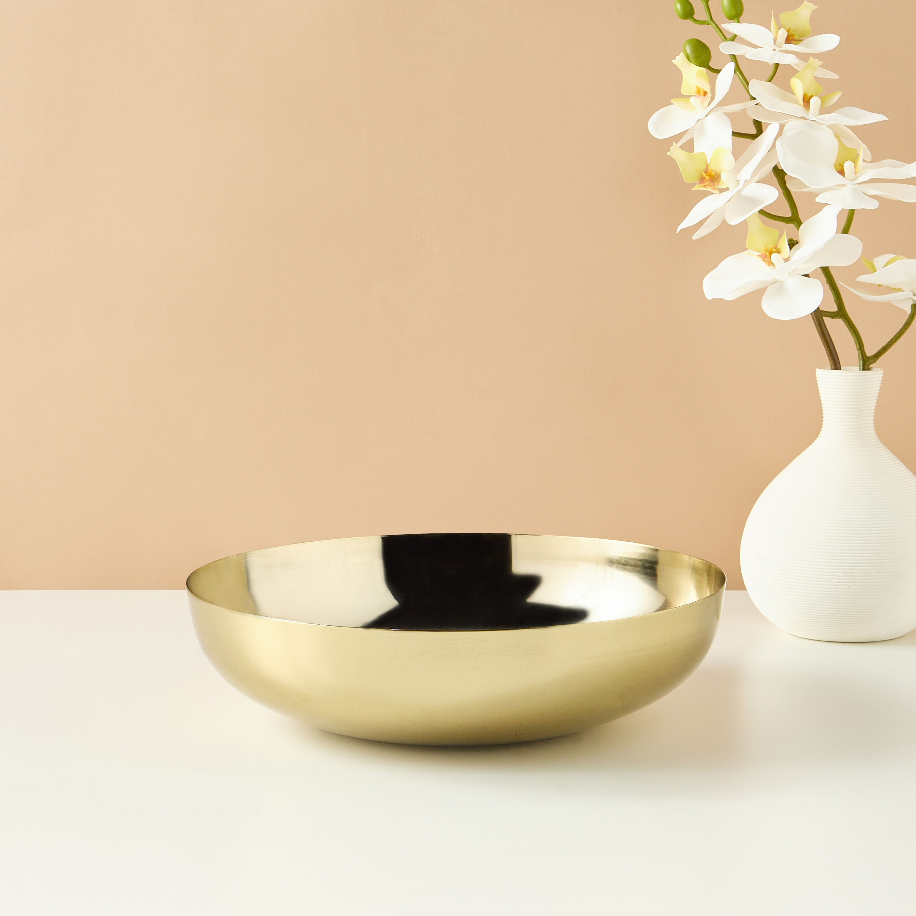Decorative Embossed Bowl - 30 cms-household-decor-vasesandbowls-image-1