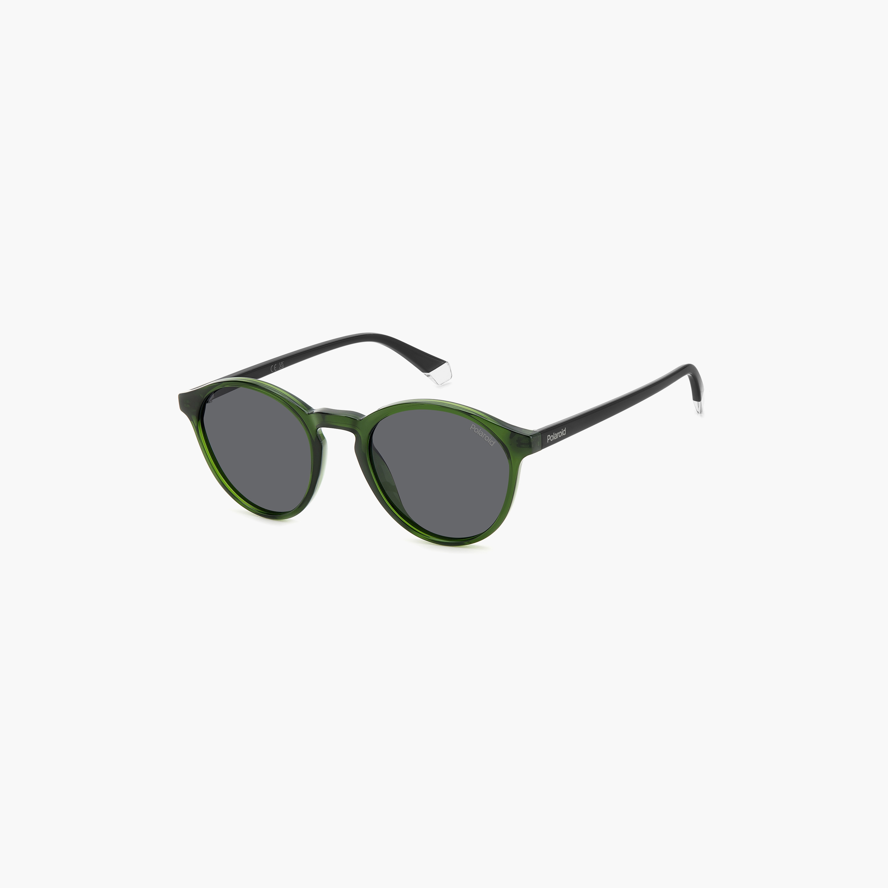 Polaroid Polarized 50 MM Grey Round Sunglasses | 2063831ED50M9-men-sunglasses-image-1