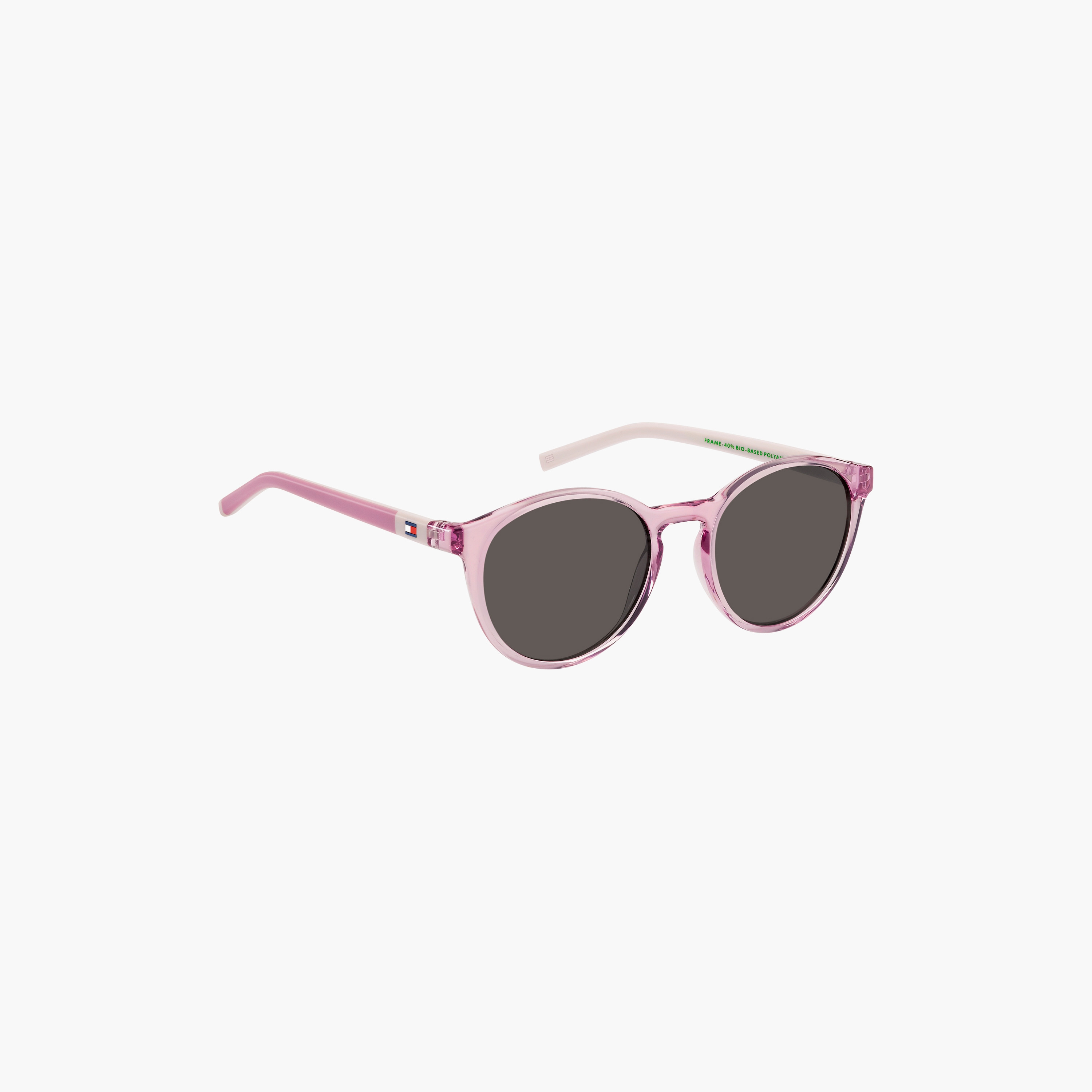 Tommy Hilfiger 47 MM Grey Round Sunglasses | 20714435J47IR-girls-accessories-sunglasses-image-3