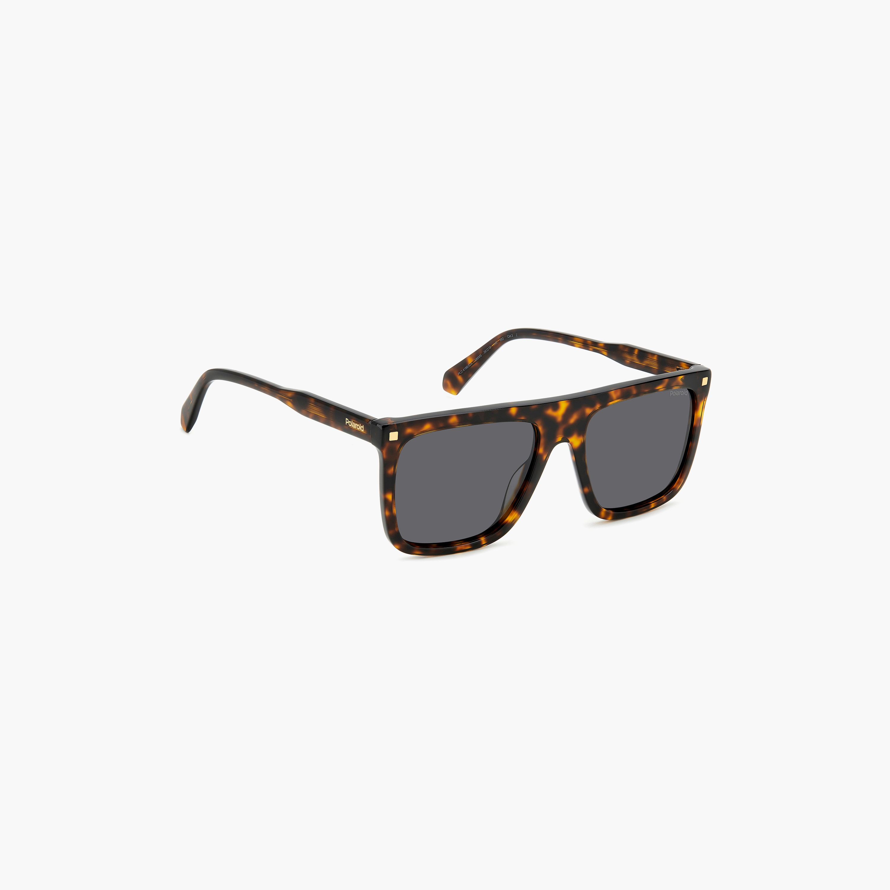 Polaroid Polarized 56 MM Grey Square Sunglasses | 20677908656M9-men-sunglasses-image-3