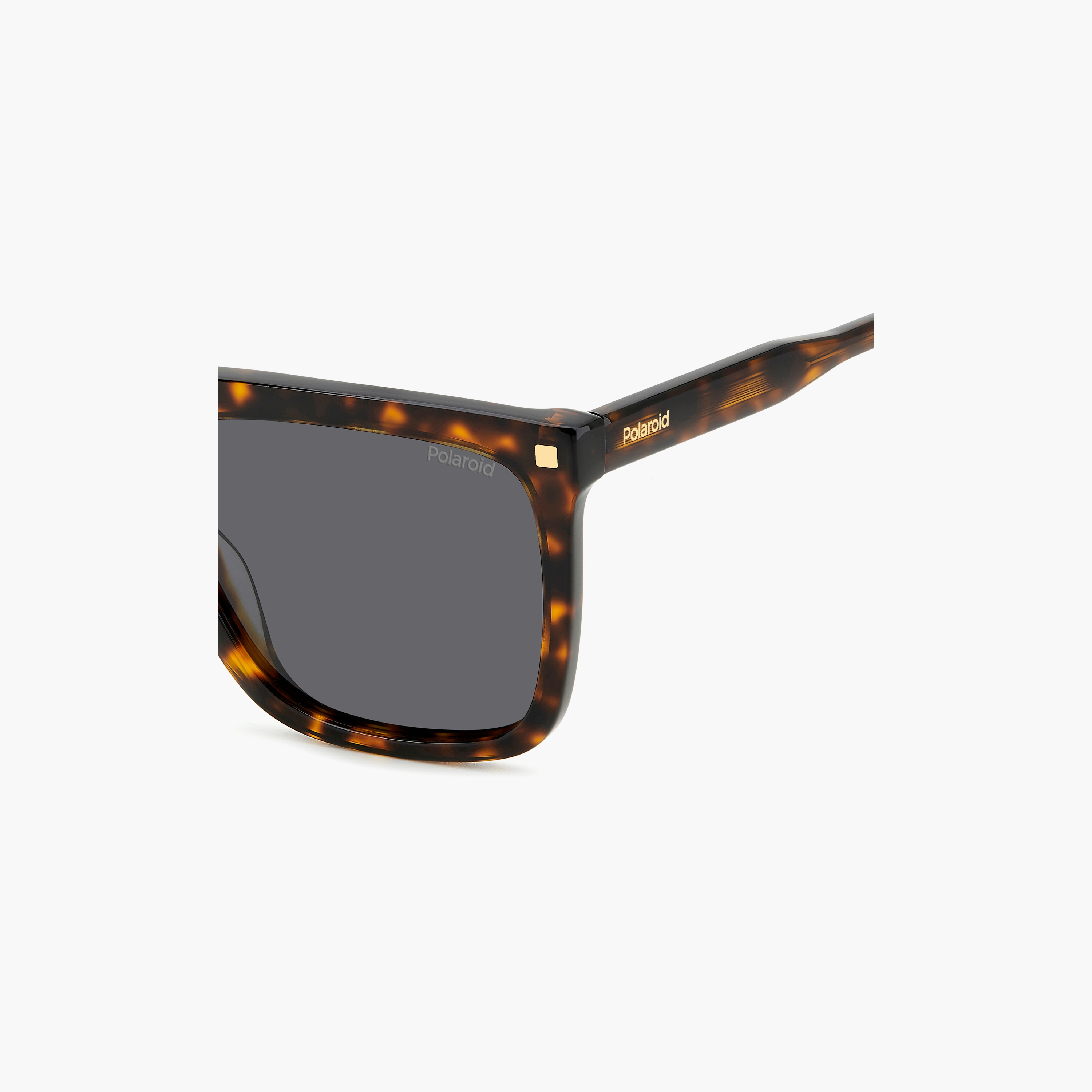 Polaroid Polarized 56 MM Grey Square Sunglasses | 20677908656M9-men-sunglasses-image-5