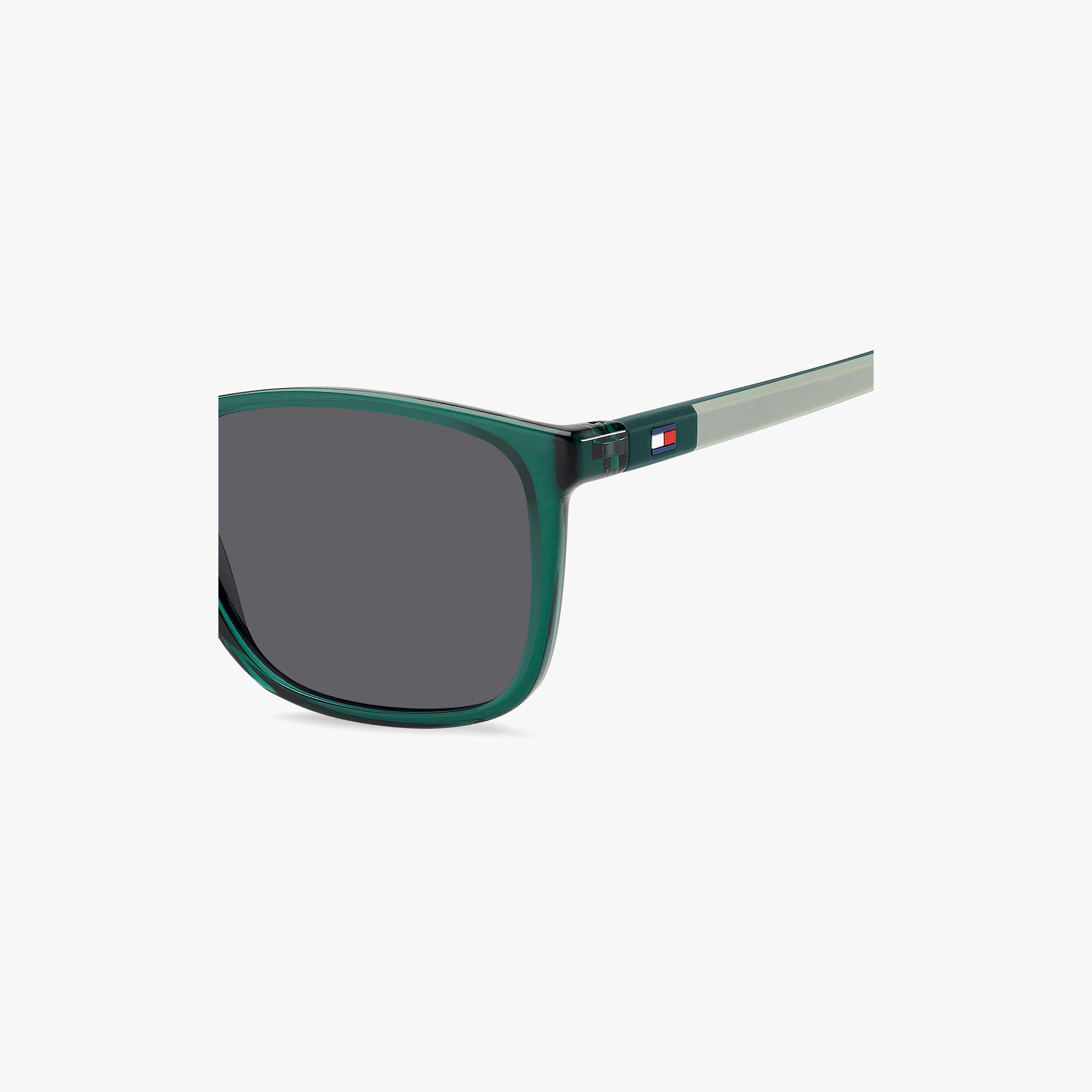 نظارات شمسية مقاس 50 ملم رمادية مربعة الشكل من تومي هيلفيغر | 2071431ED50IR-girls-accessories-sunglasses-image-5