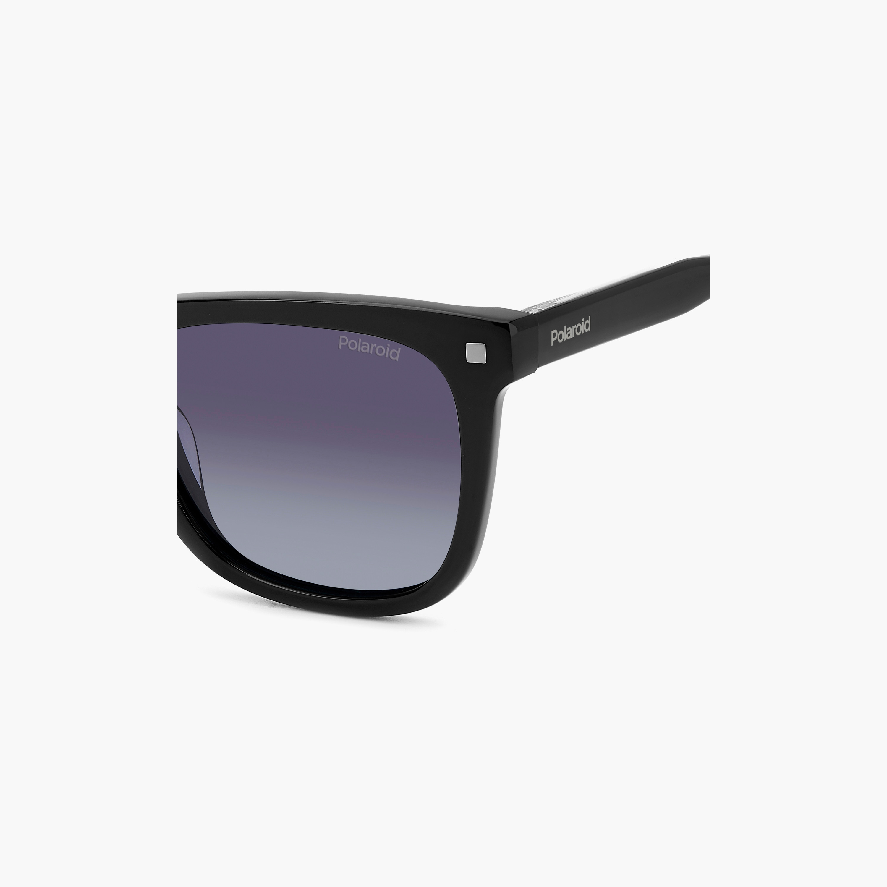 Polaroid Polarized 53 MM Grey Shaded Square Sunglasses | 20678080753WJ-men-sunglasses-image-5