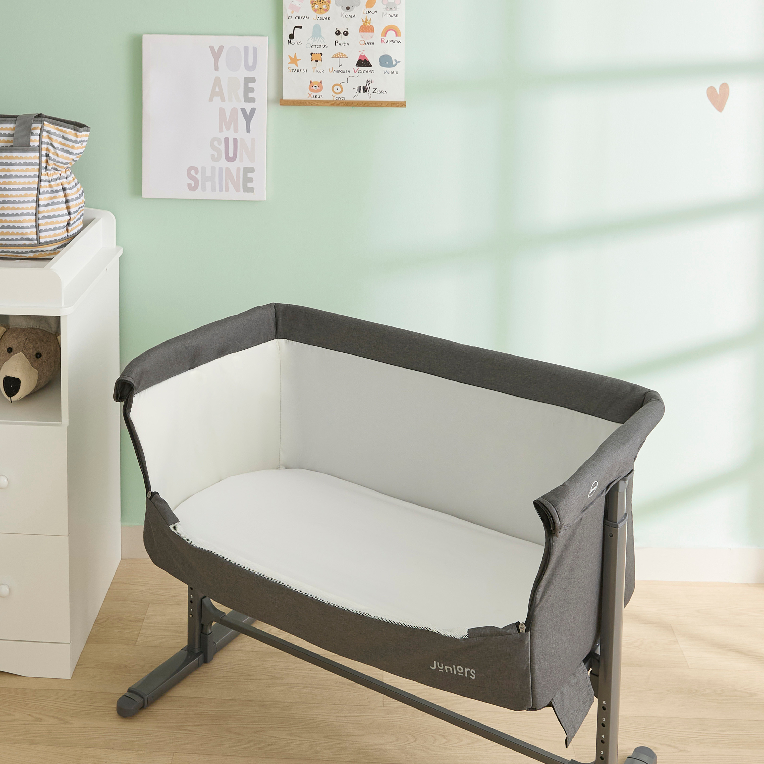 شرشف مطاطي لسرير الأطفال أدور من جونيورز - طقم من قطعتين-baby-nursery-babybedding-image-7