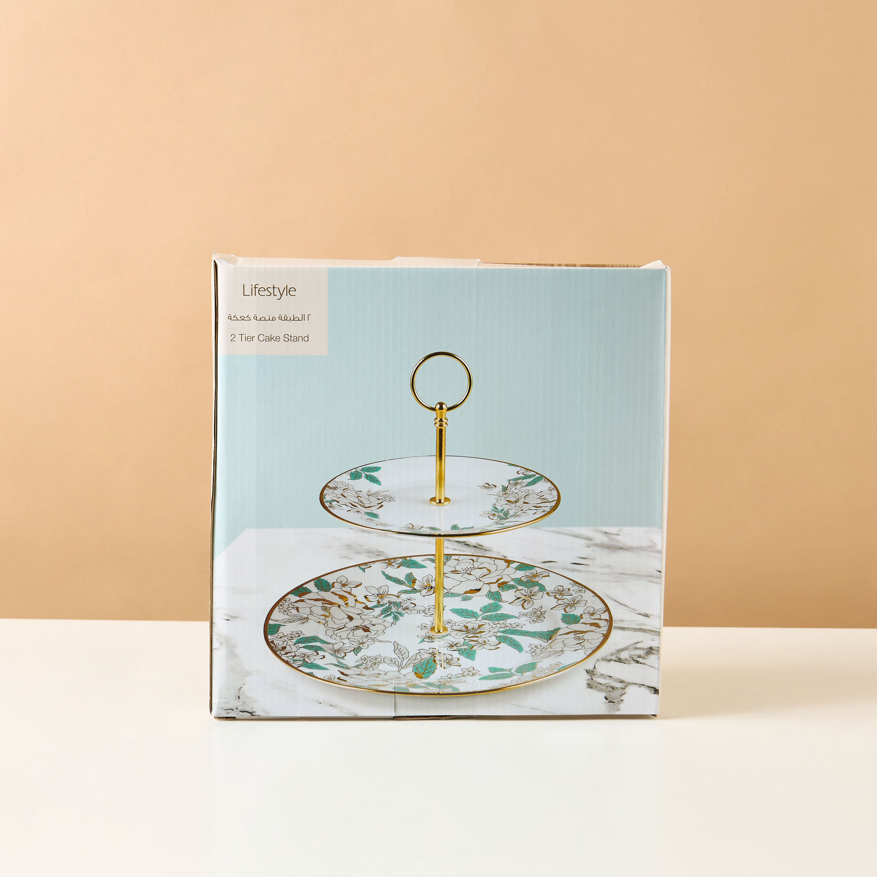 Blue Butterfly Ceramic Cake Stand-household-dining-serveware-cakestands-image-5