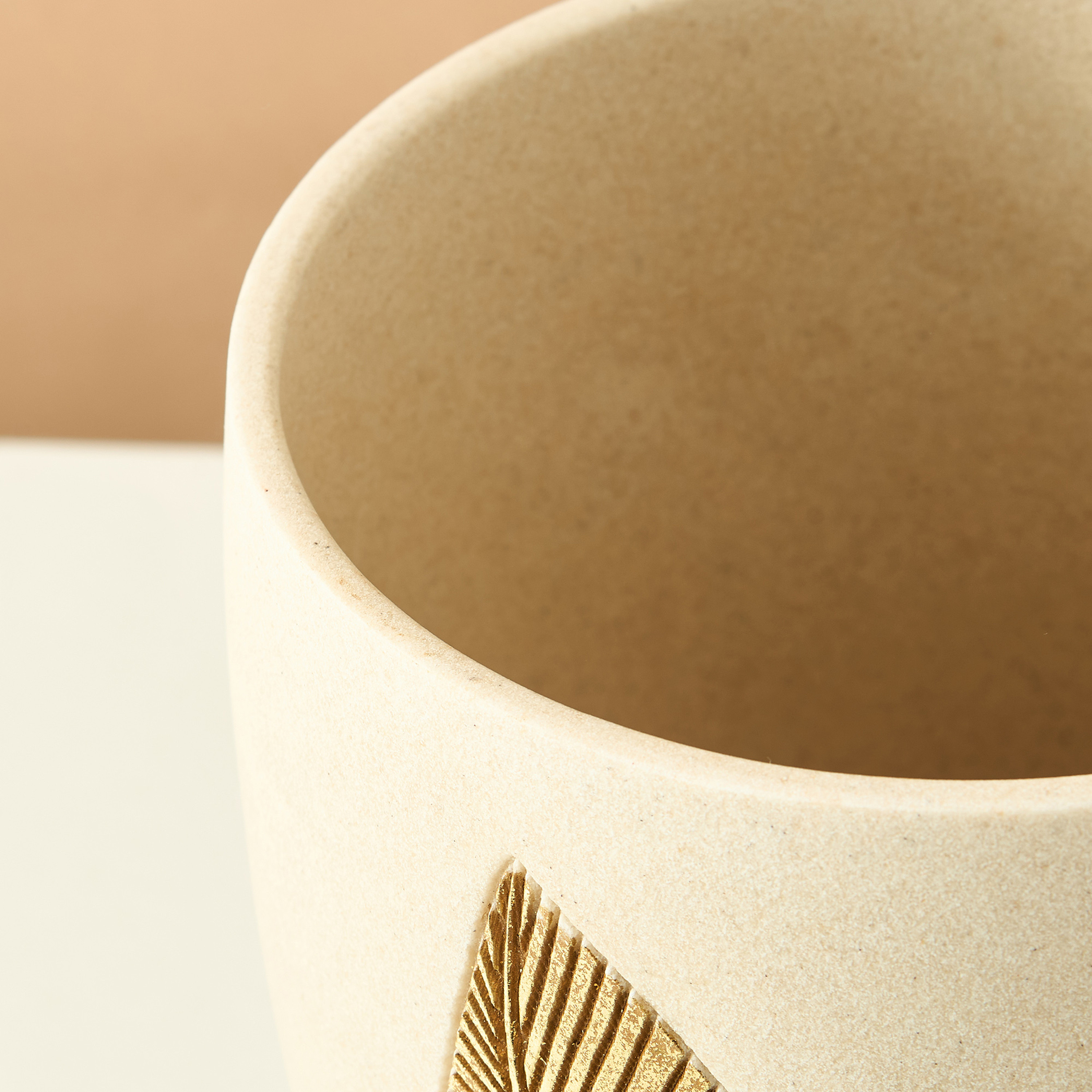 Golden Leaf Embossed Waste Bin-household-bathandlaundry-wastebinsandaccessories-image-5