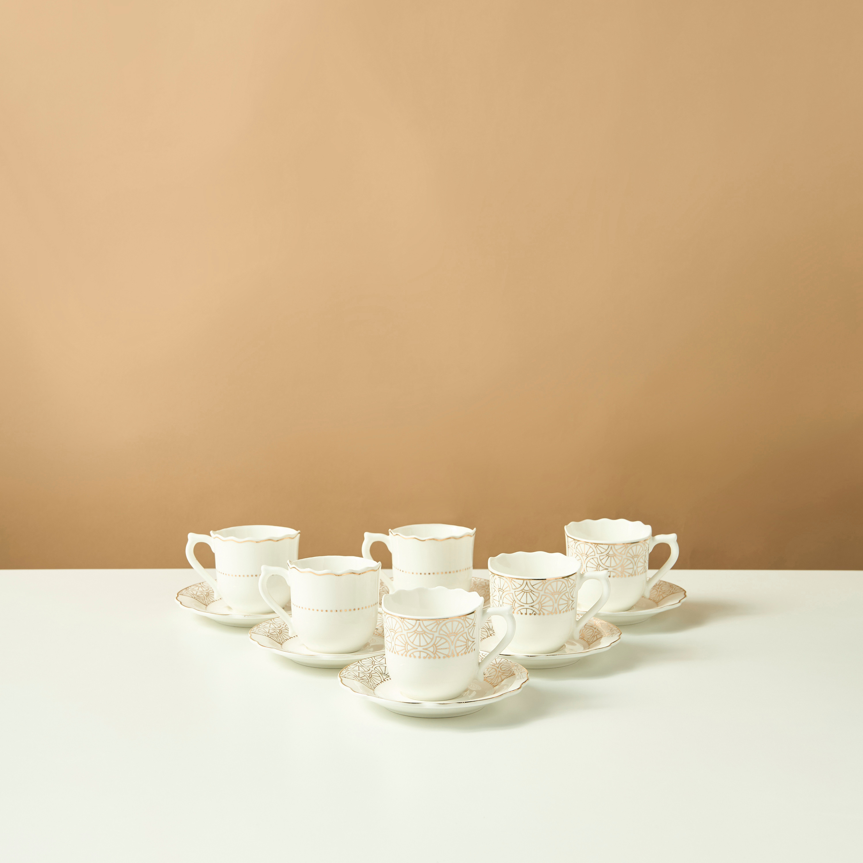 طقم فناجين وصحون سيراميك 12 قطعة من سيرين-household-dining-teaandcoffee-teaandcoffeesets-image-2