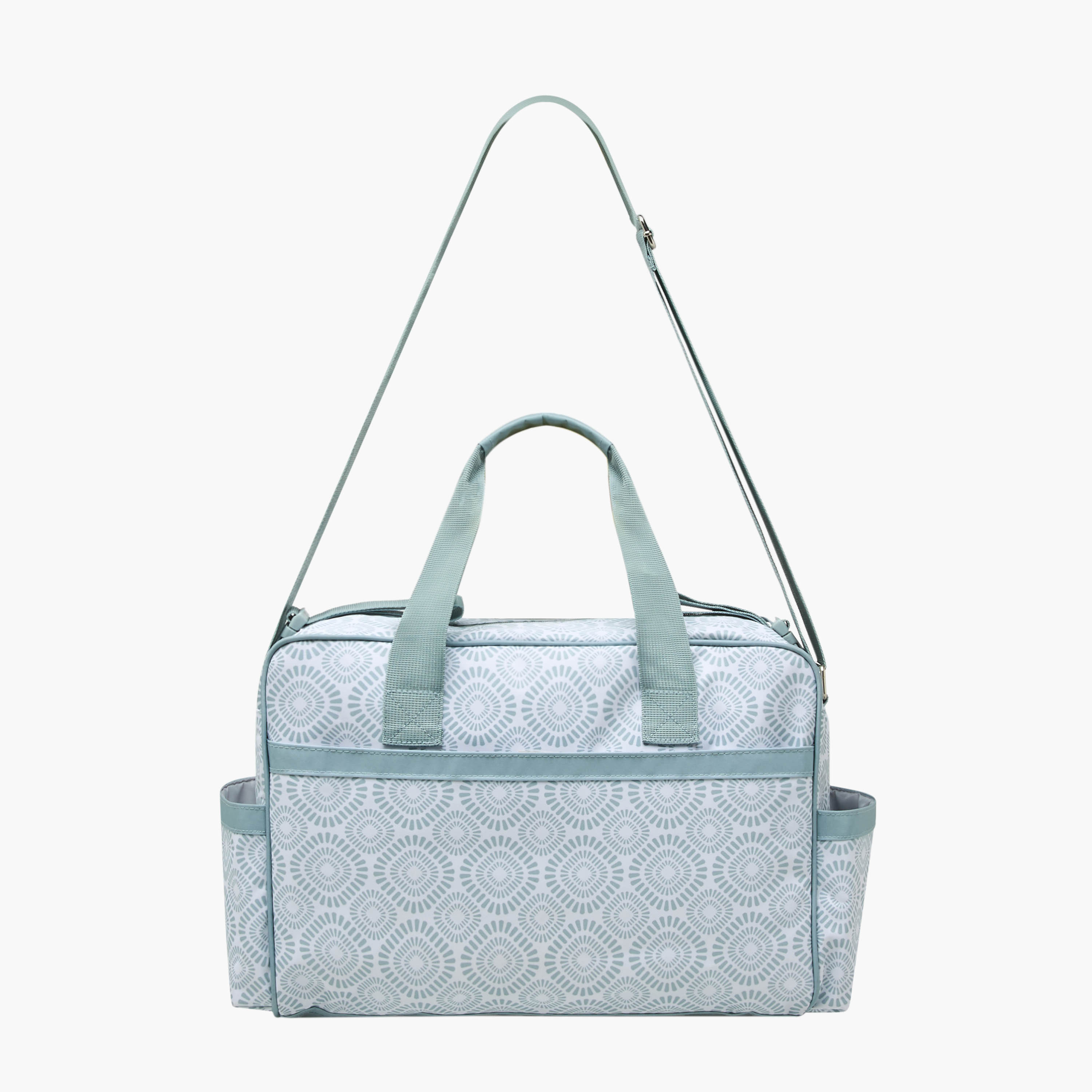 Juniors Printed Diaper Bag with Adjustable Strap and Zip Closure-baby-diapering-diaperbags-image-6