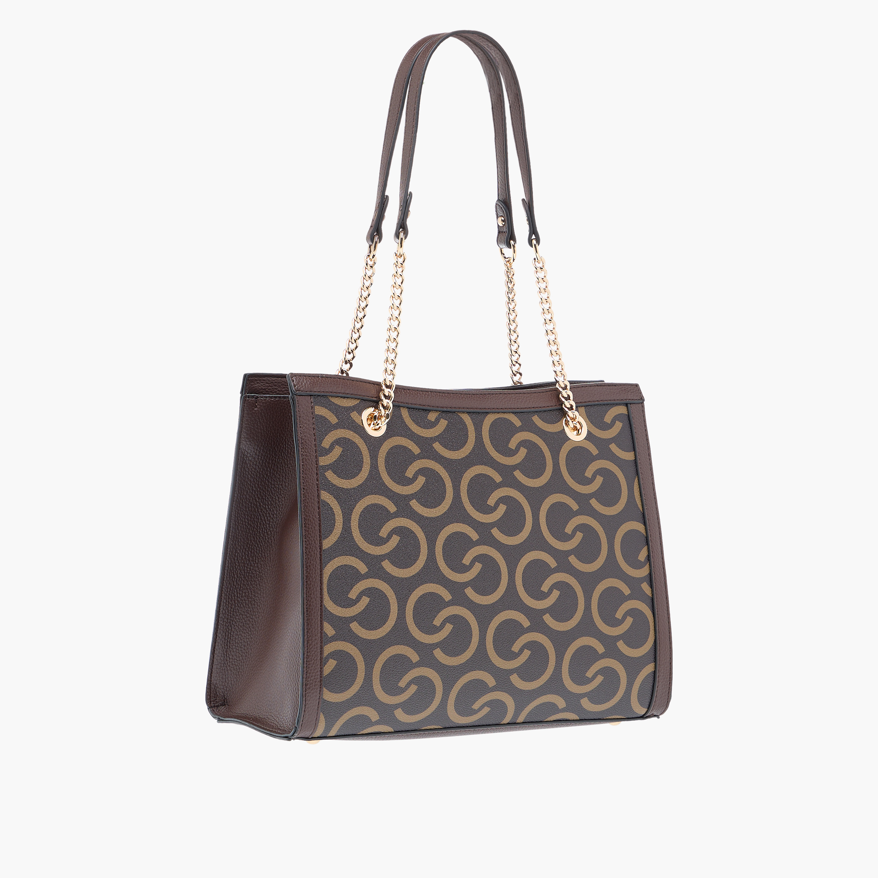 Celeste Monogram Print Tote Bag with Handles and Zip Closure-women-bagsandwallets-handbags-image-3