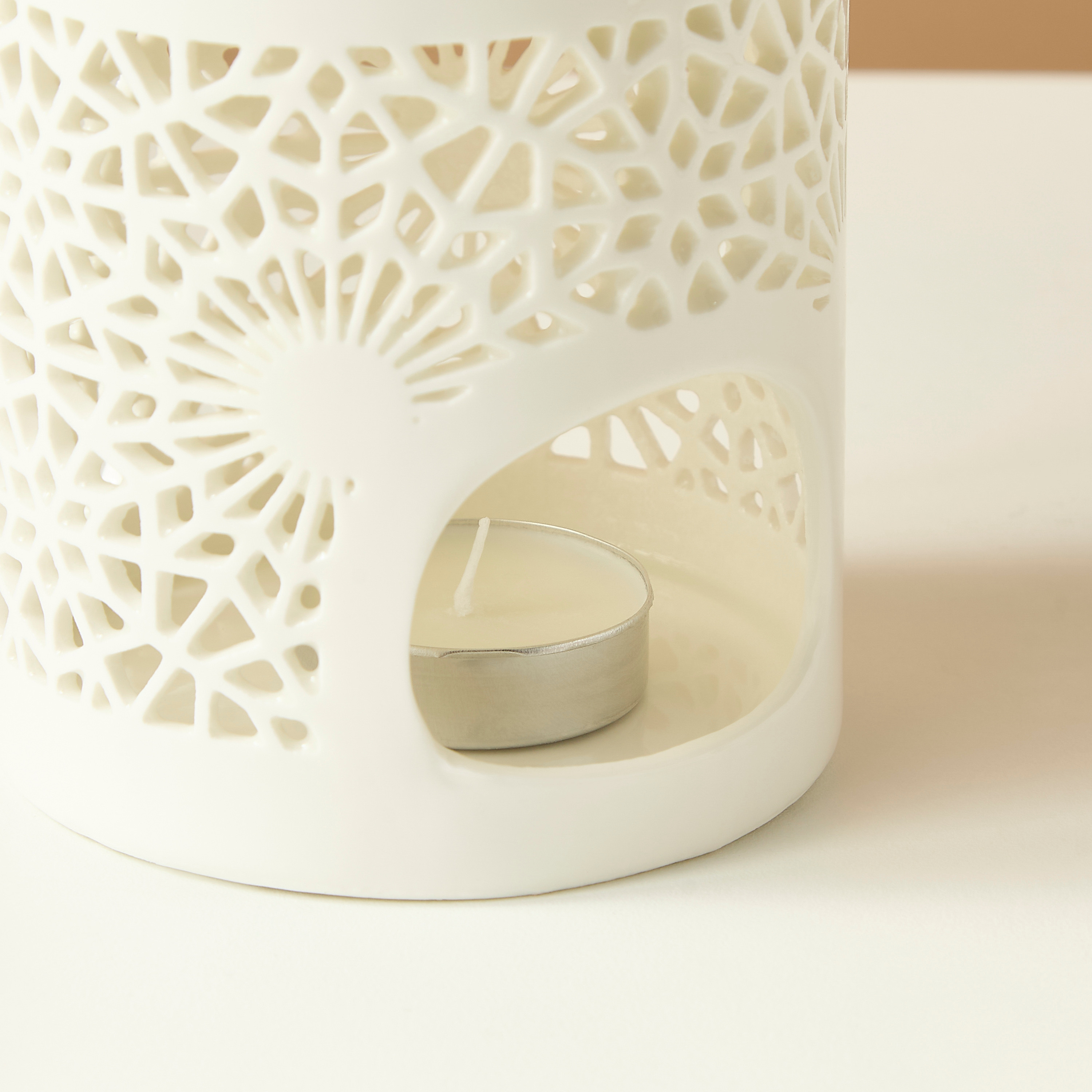 Ceramic Oil Burner with Tealight Candle and Fragrance Oil Gift Set-household-homefragrance-fragrancegiftset-image-7