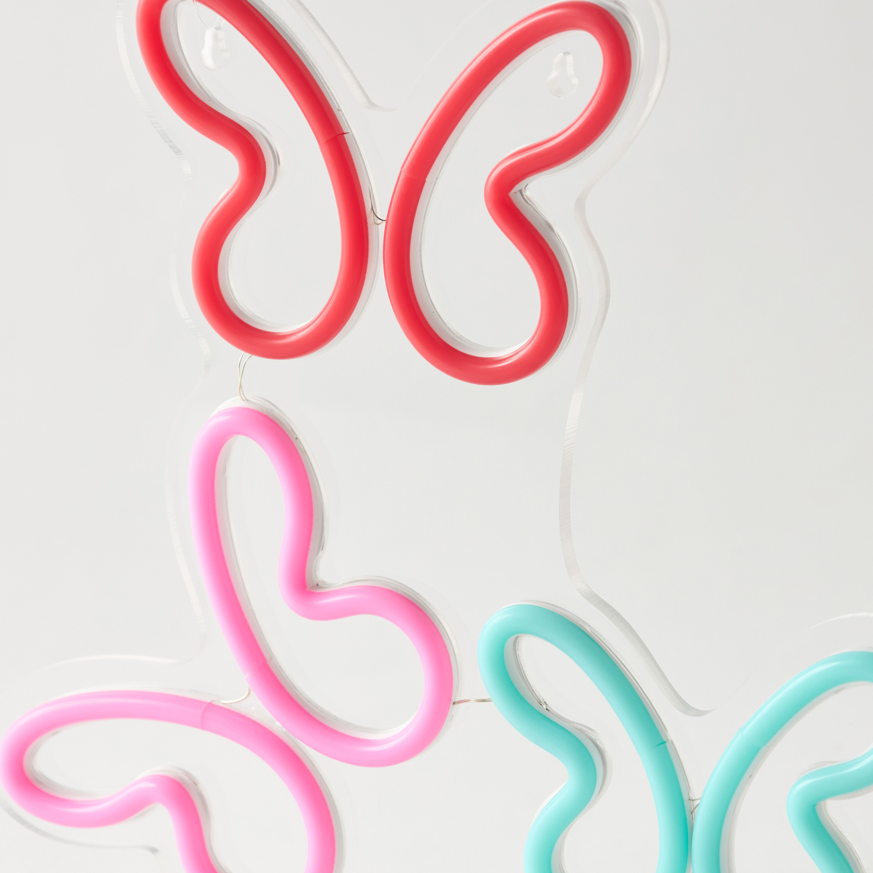 Decorative Butterfly Wall Neon Light with USB Cable - 25x2x24 cms-household-lighting-decorativelighting-noveltylights-image-4