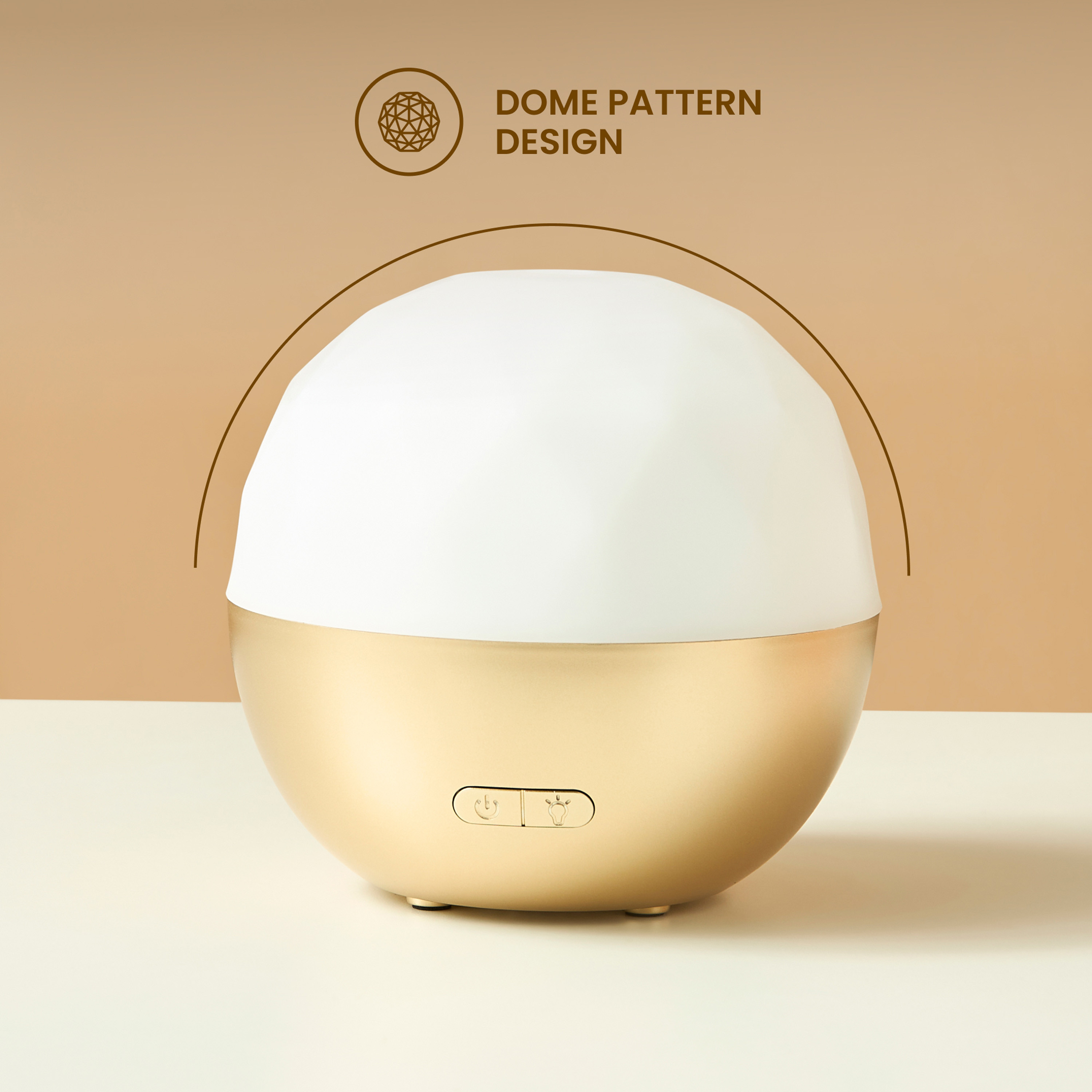 Dual Tone Dome Electric Aroma Diffuser - 300 ml-household-homefragrance-airrevitalisersandhumidifiers-image-3