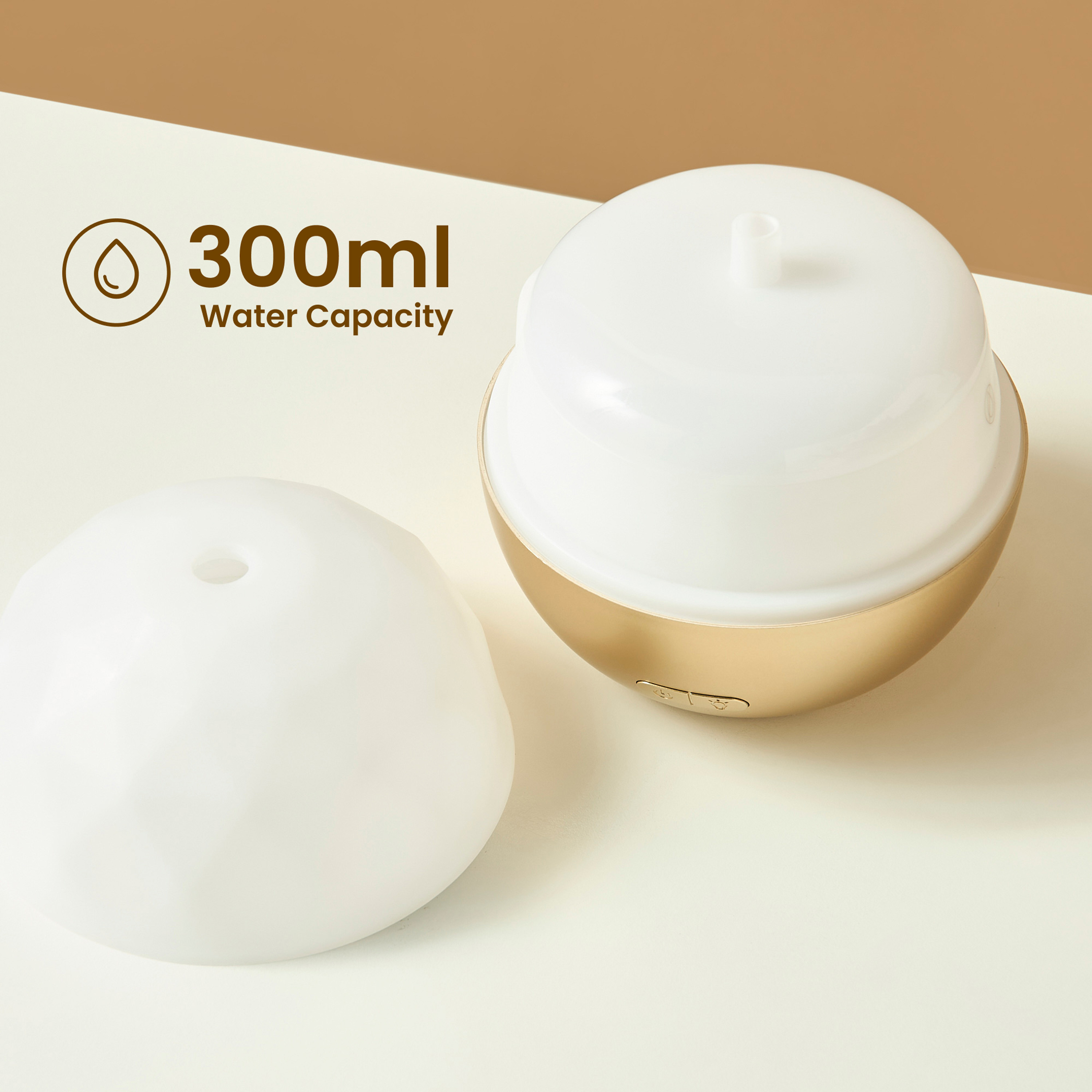 Dual Tone Dome Electric Aroma Diffuser - 300 ml-household-homefragrance-airrevitalisersandhumidifiers-image-6