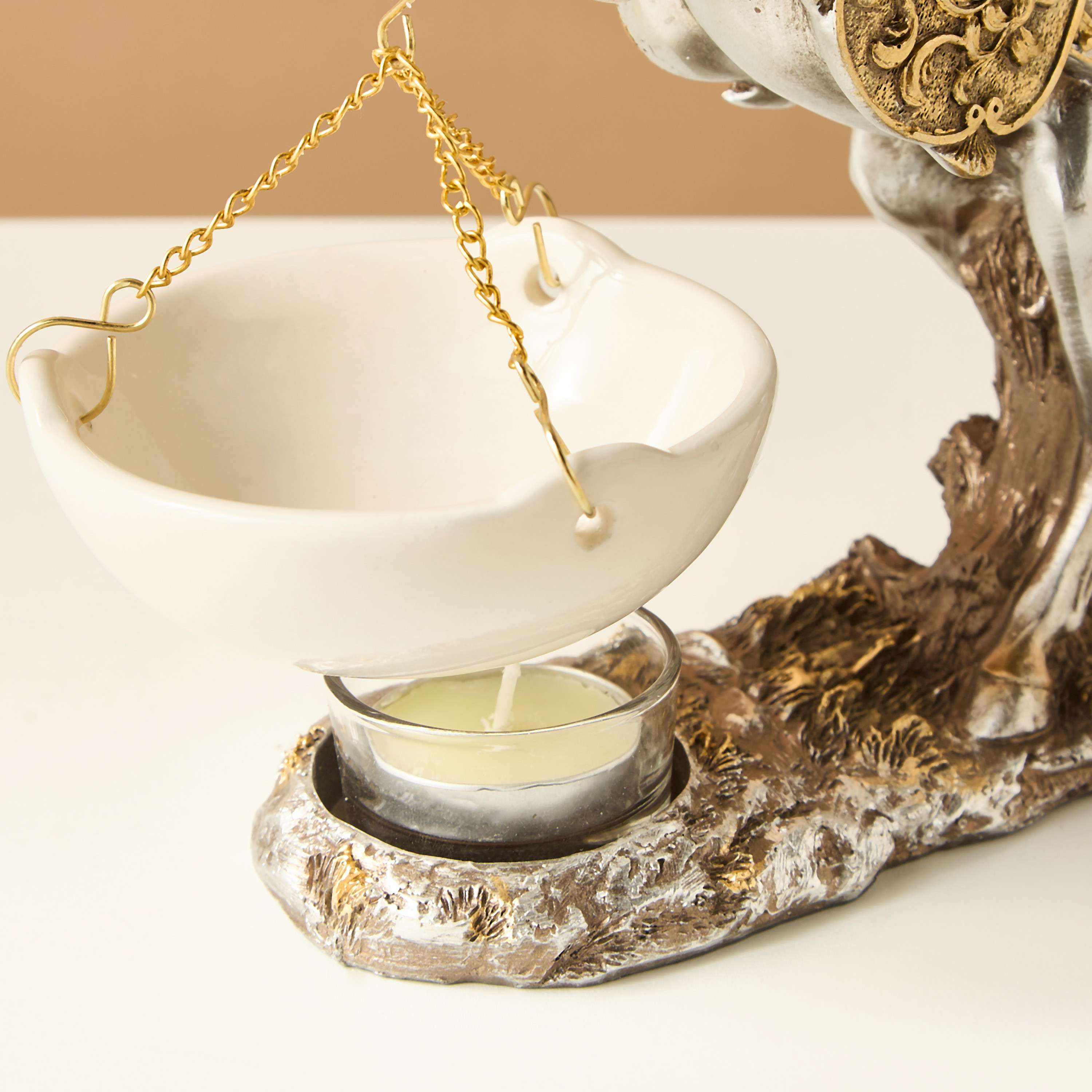 Horse Accent Oil Burner - 19x7x24 cms-household-homefragrance-burners-image-5