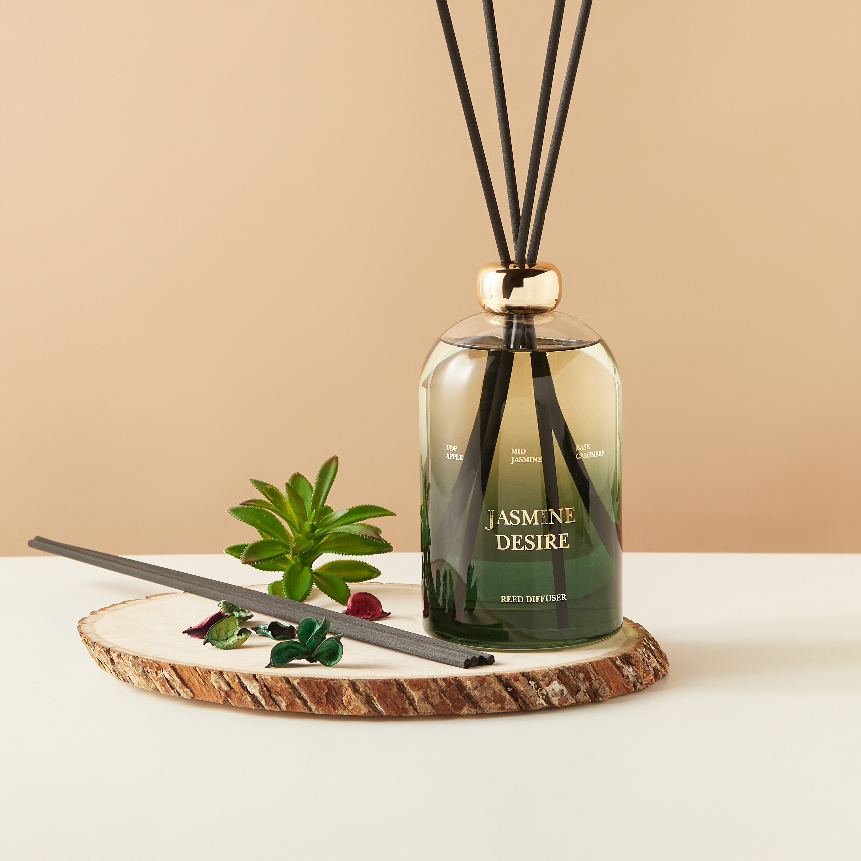 Scent'd Jasmine Desire Reed Diffuser - 1000 ml-household-homefragrance-reeddiffusers-image-1