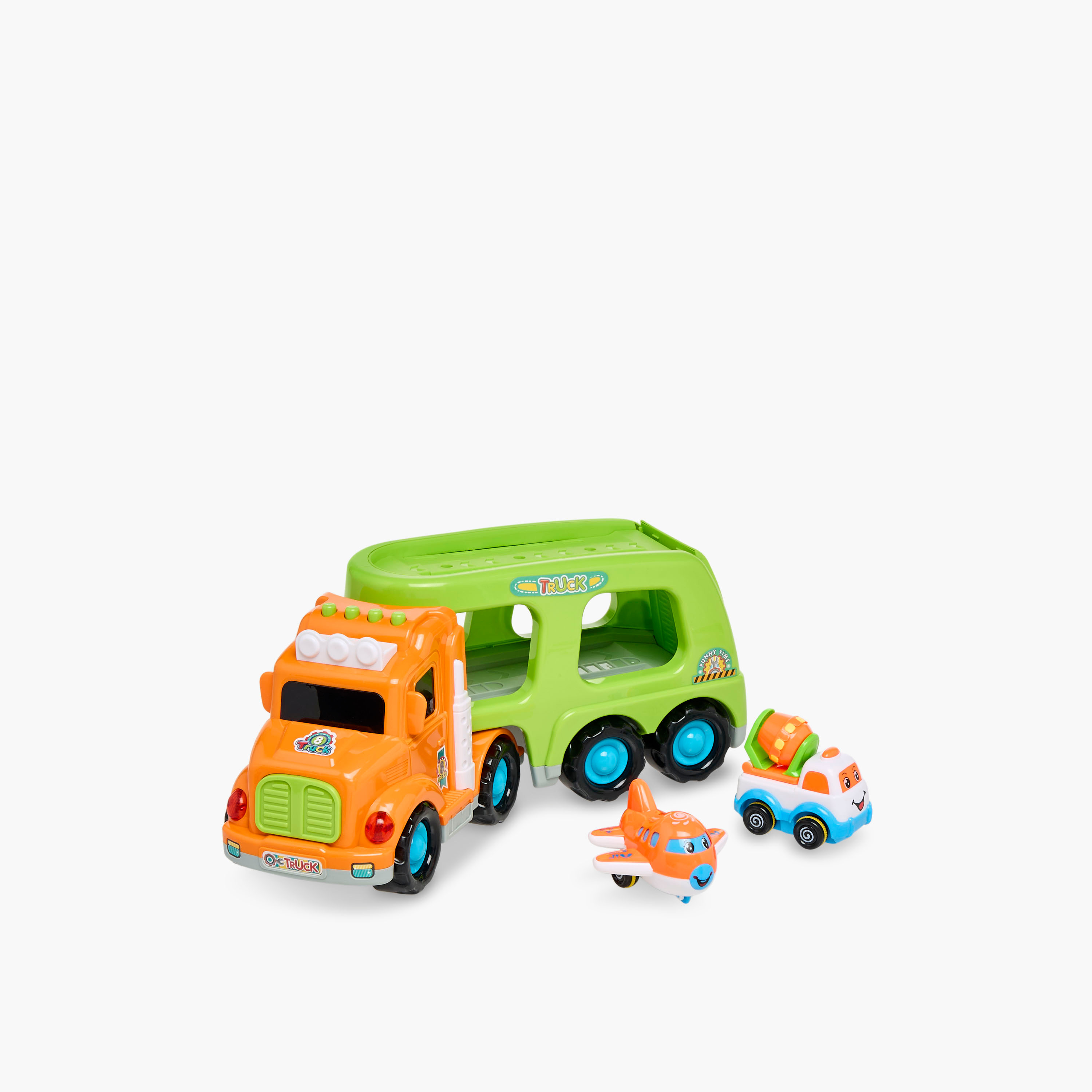 مجموعة لعب سيارات ترانسبورتر الموسيقية الخفيفة من جونيورز-toys-playvehicles-cars-image-10