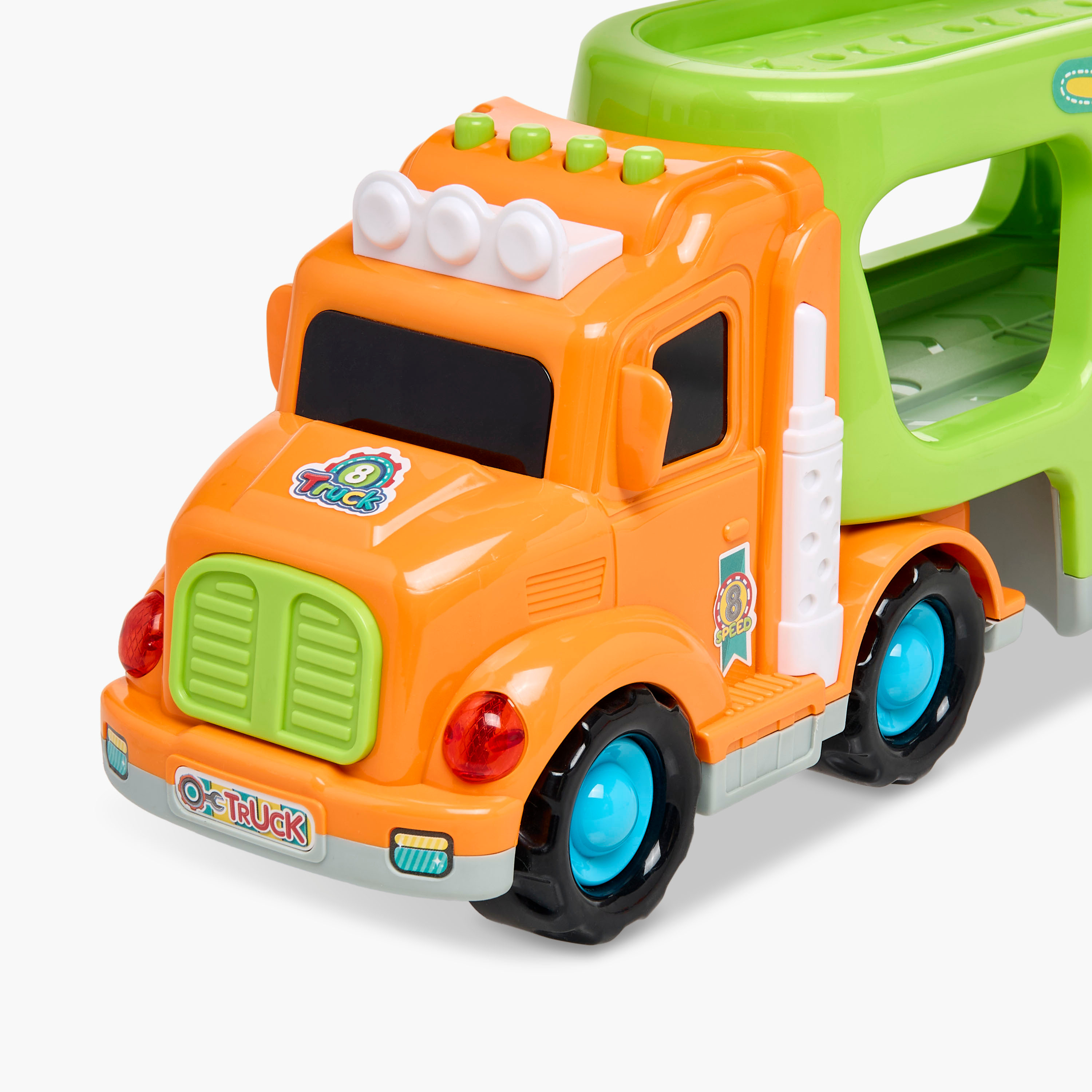 مجموعة لعب سيارات ترانسبورتر الموسيقية الخفيفة من جونيورز-toys-playvehicles-cars-image-6
