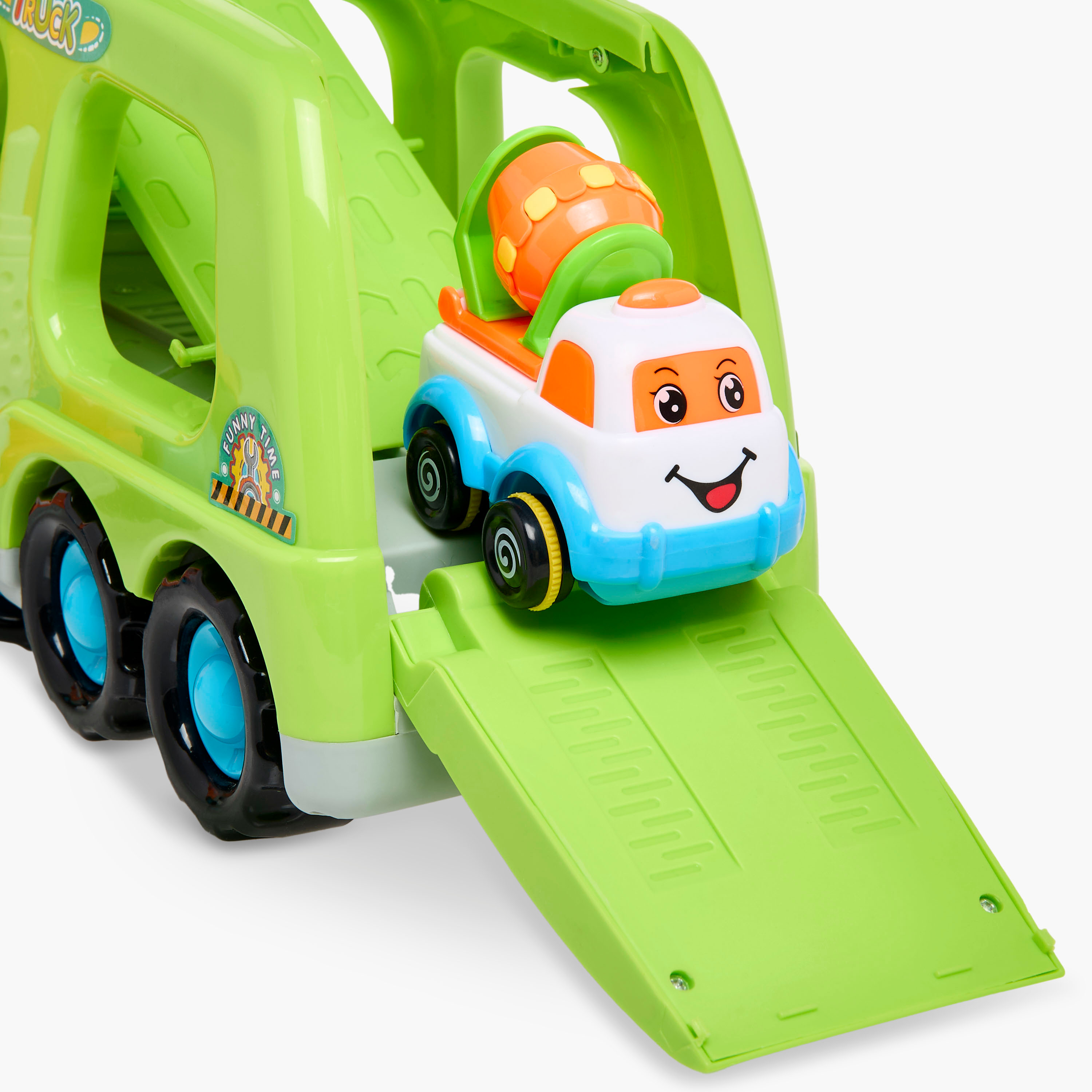 مجموعة لعب سيارات ترانسبورتر الموسيقية الخفيفة من جونيورز-toys-playvehicles-cars-image-5