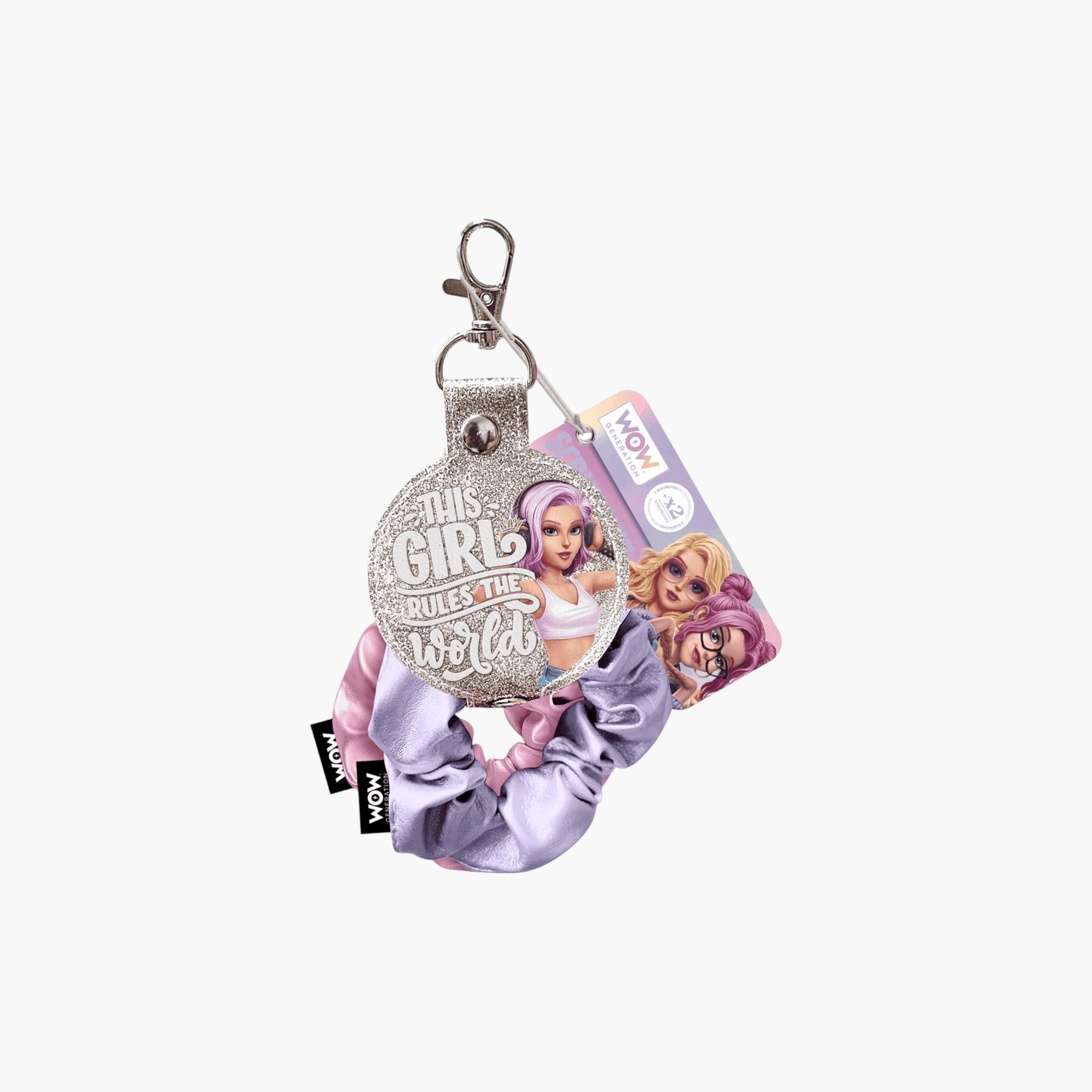 WOW Generation 2-in-1 Scrunchie and Keychain-girls-accessories-hairaccessories-image-4