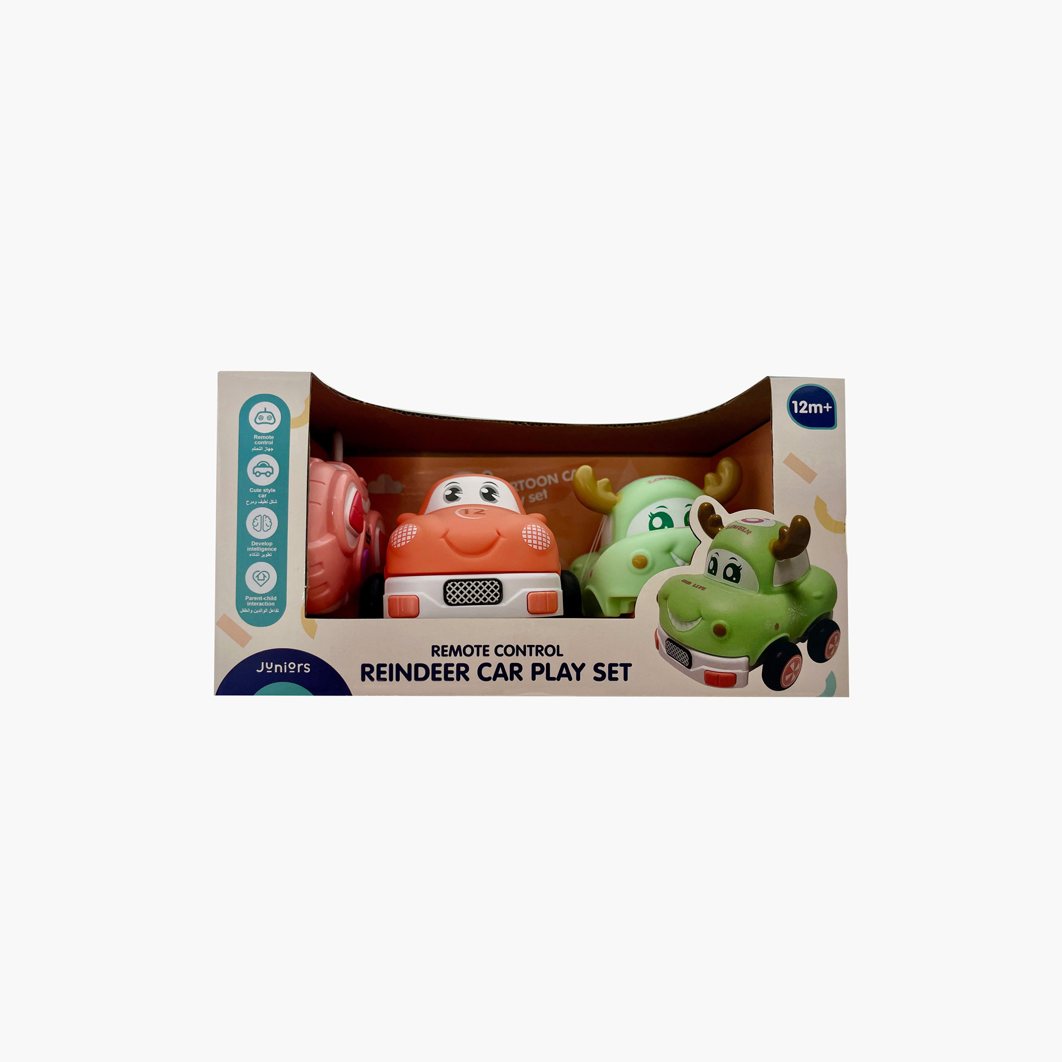 Juniors Remote Control Reindeer Toy Car Playset-toys-babyandtoddlertoys-learningtoys-image-2