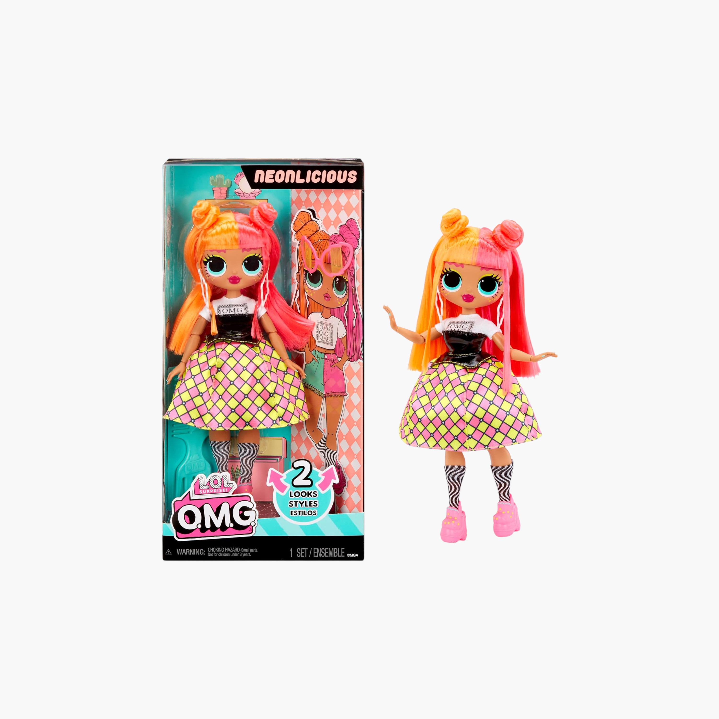 L.O.L. Surprise! OMG Neonlicious Fashion Doll Playsetweigh-toys-dollsandplaysets-dollplaysets-image-1