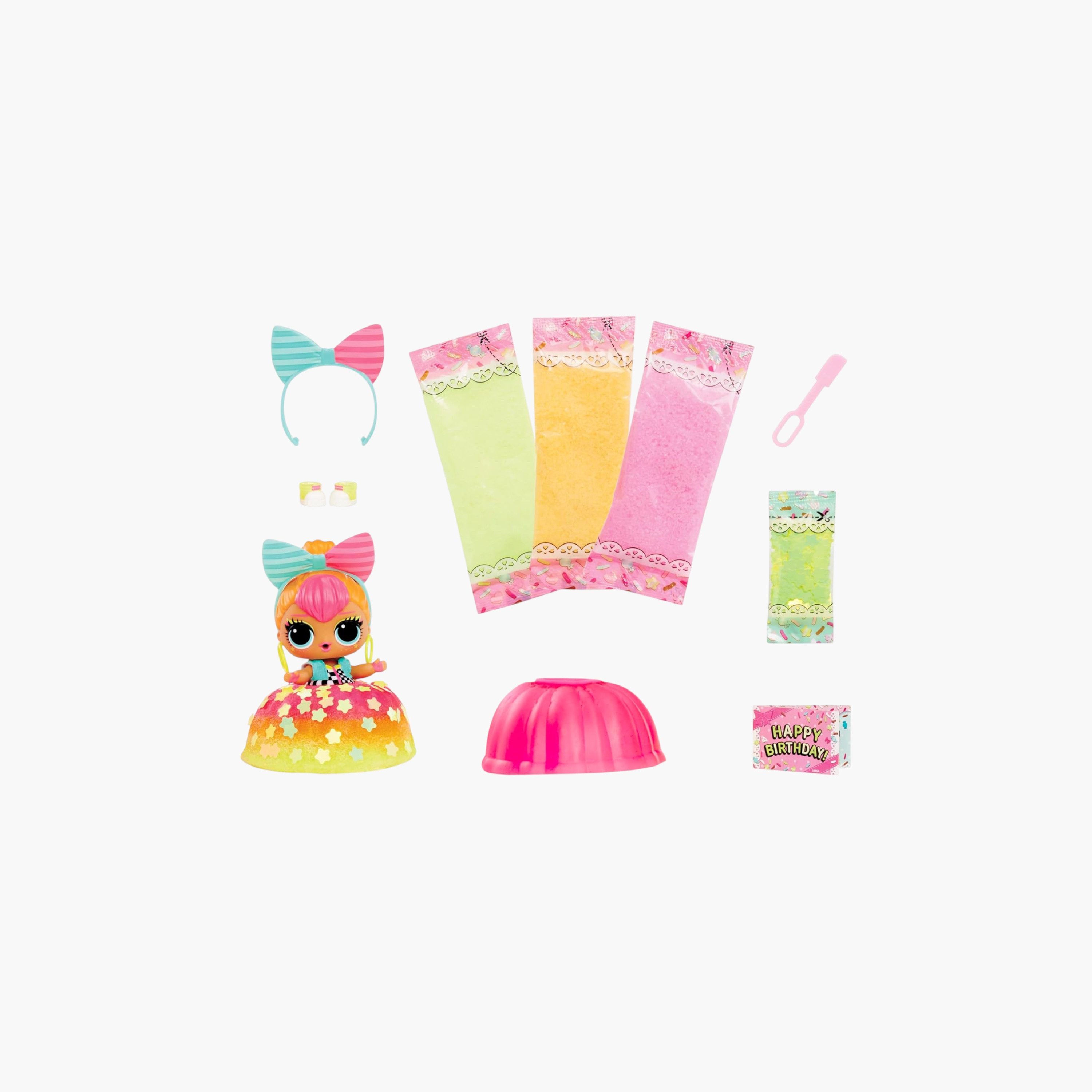 ألعاب متنوعة ميكس آند ميك بيرث داي كيك من إل أو إل سوربرايز-toys-dollsandplaysets-dollplaysets-image-2