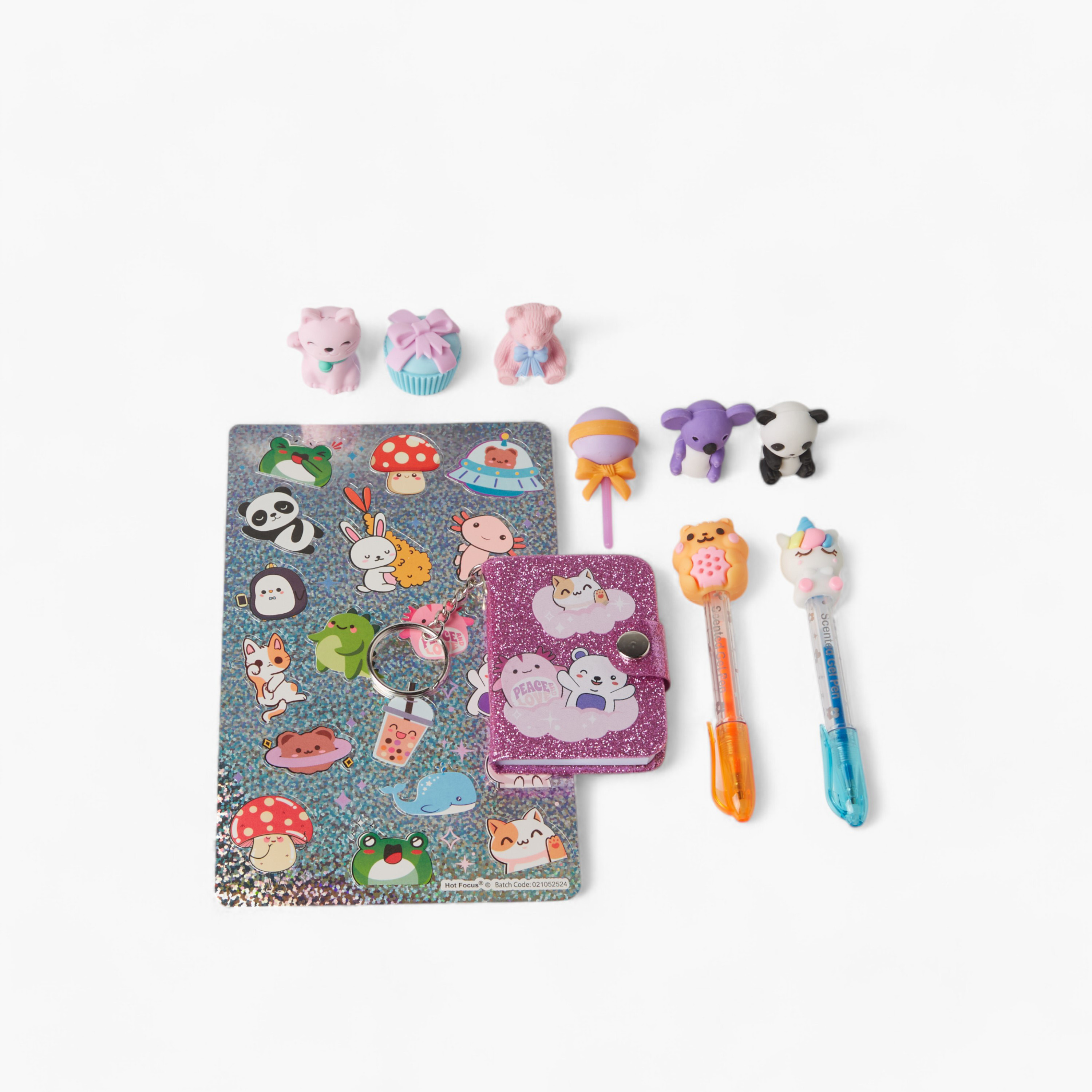 طقم قرطاسية متنوع من هوت فوكس-school-stationery-accessories-image-5