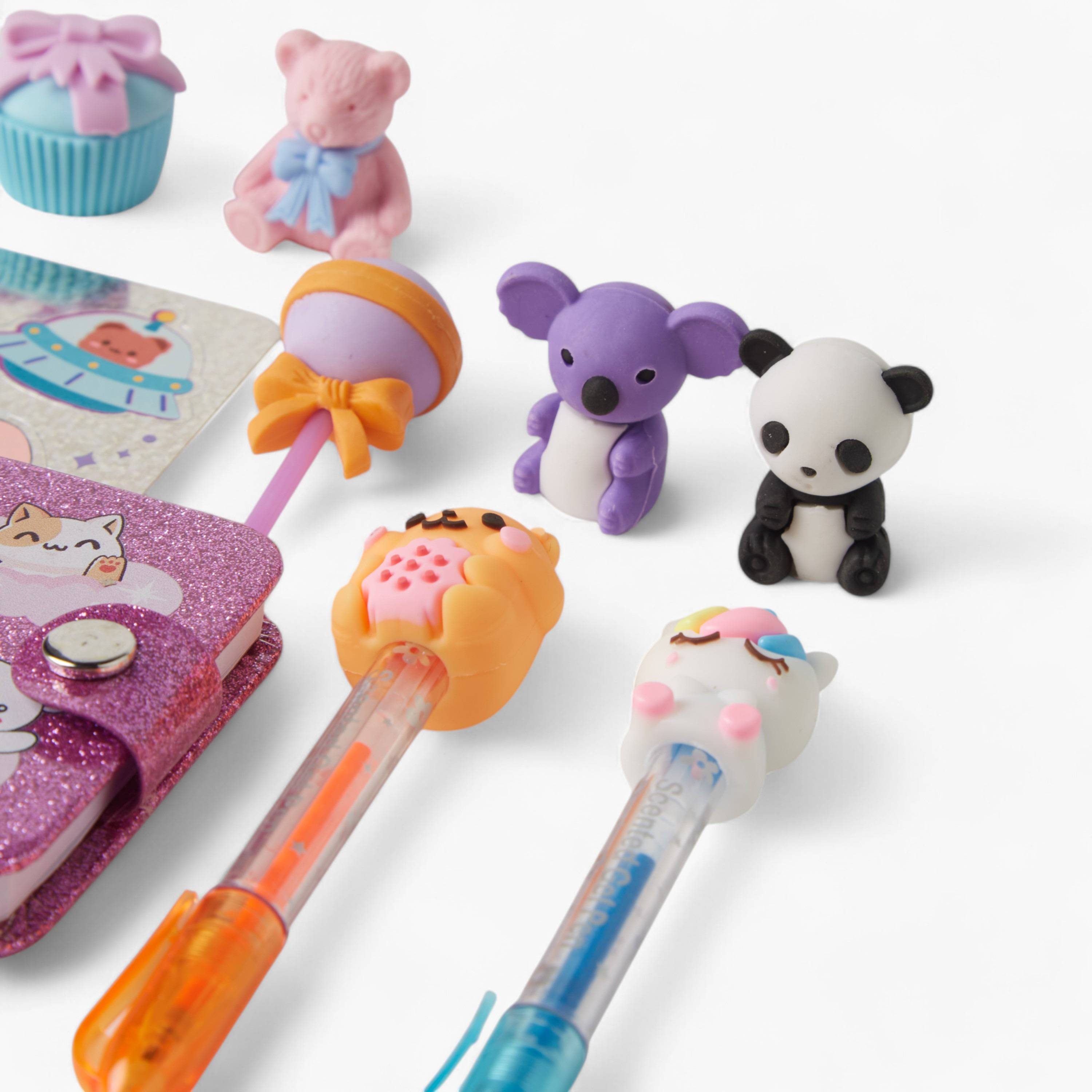 طقم قرطاسية متنوع من هوت فوكس-school-stationery-accessories-image-3