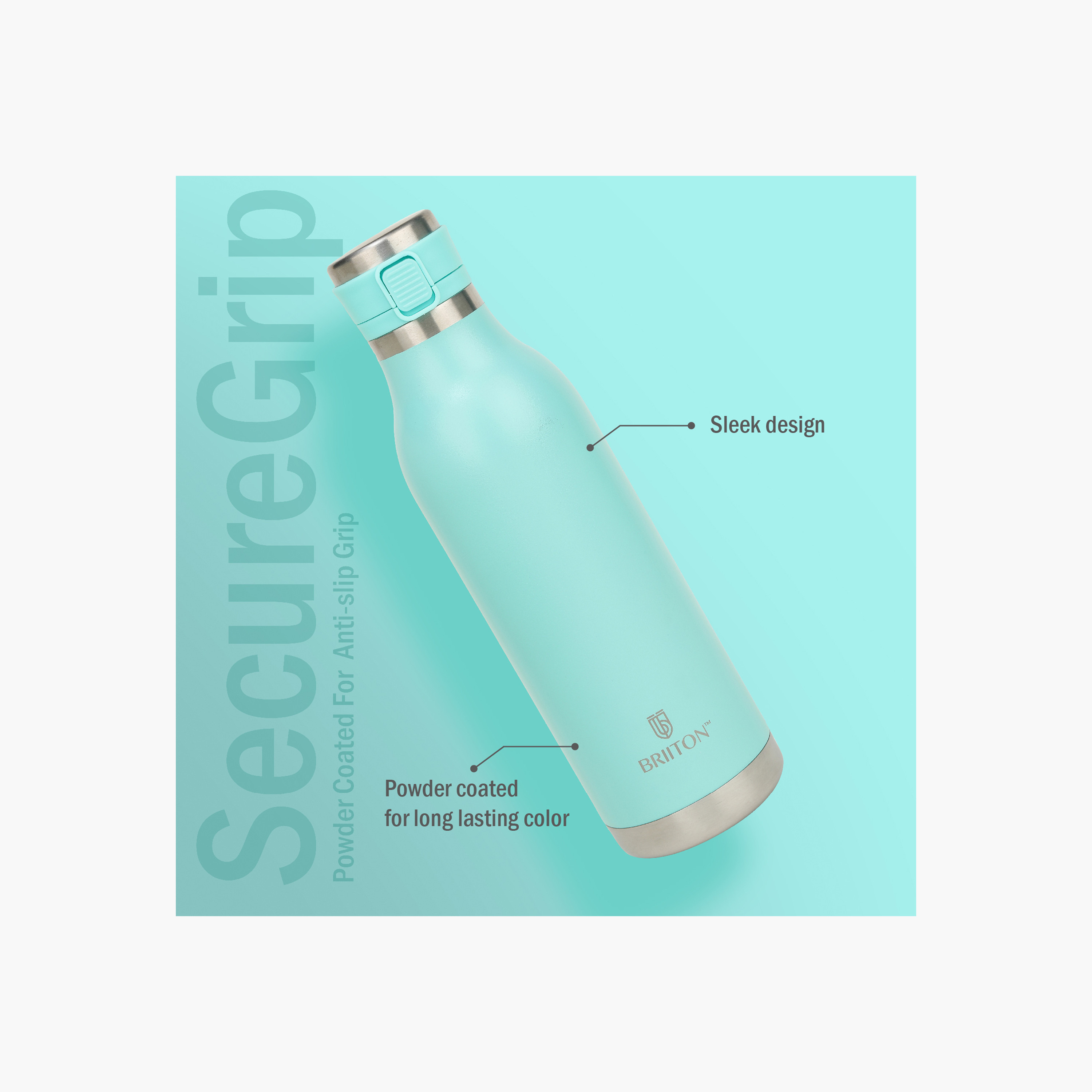 Briiton Logo Print Insulated Stainless Steel Water Bottle - 750 ml-household-dining-drinkserveware-bottles-image-2