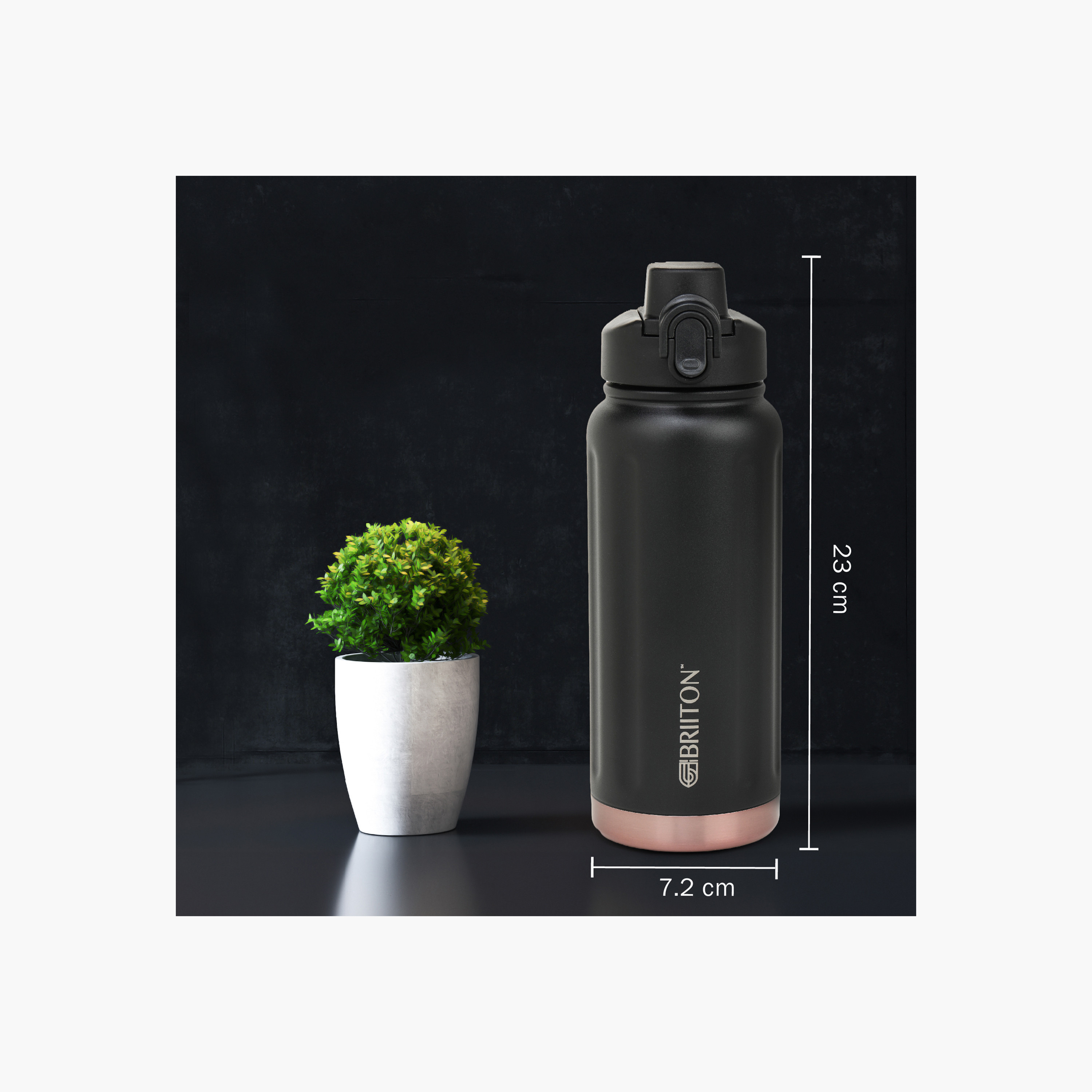 قارورة مياه ستانلس ستيل عازلة بطبعات شعار من بريتون - 750 مل-household-dining-drinkserveware-bottles-image-3