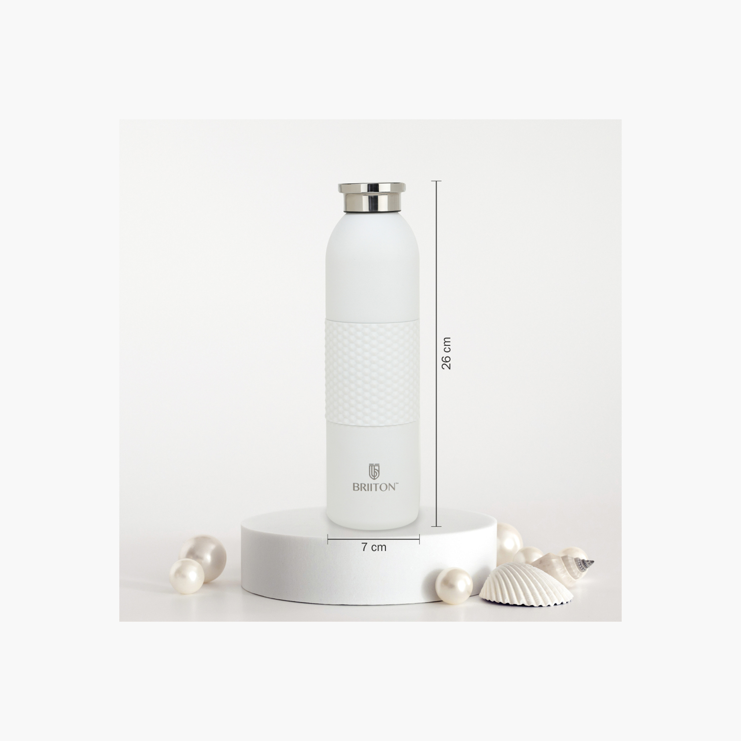 قارورة مياه ستانلس ستيل عازلة بطبعات شعار من بريتون - 620 مل-household-dining-drinkserveware-bottles-image-3