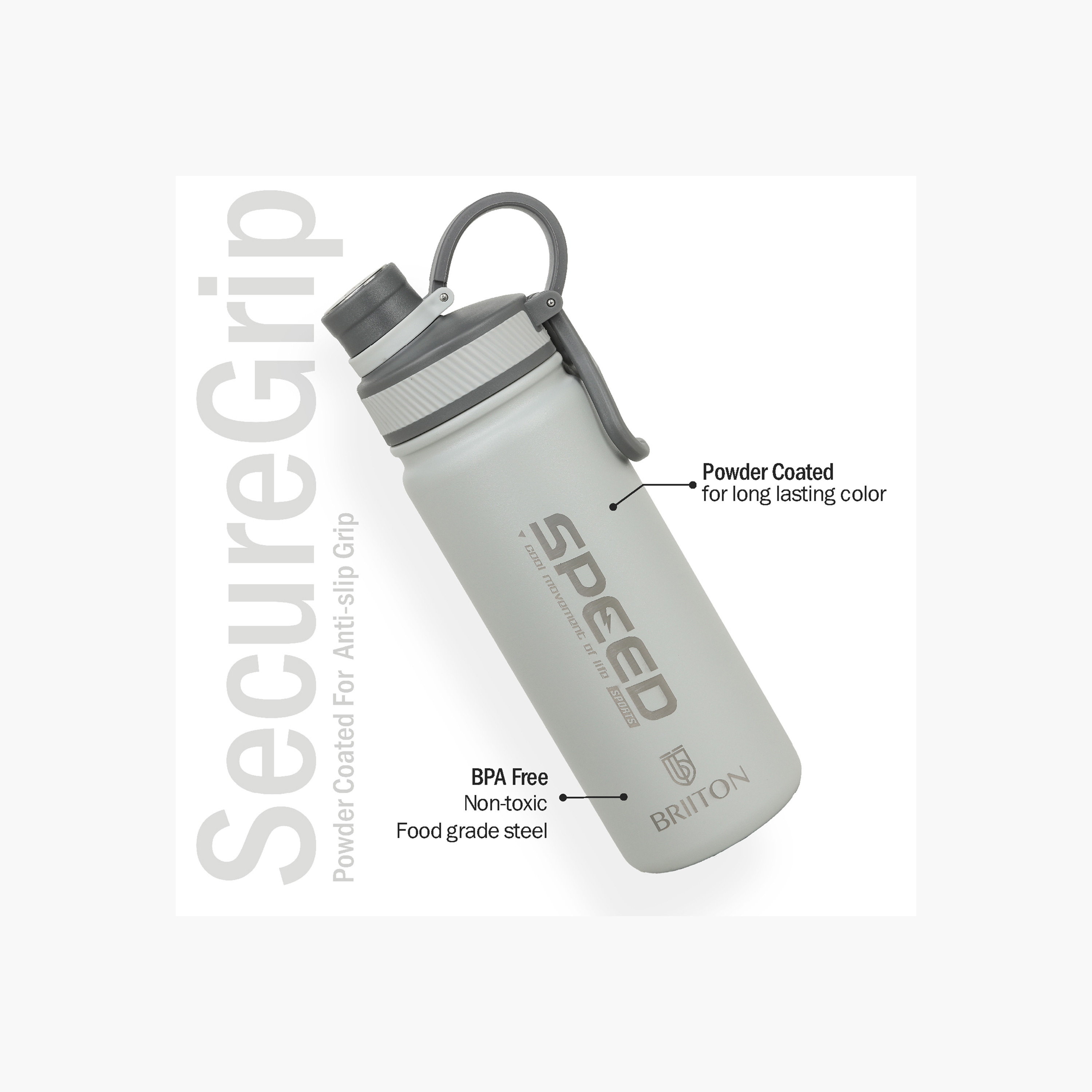 Briiton Printed Insulated Stainless Steel Water Bottle - 750 ml-household-dining-drinkserveware-bottles-image-2