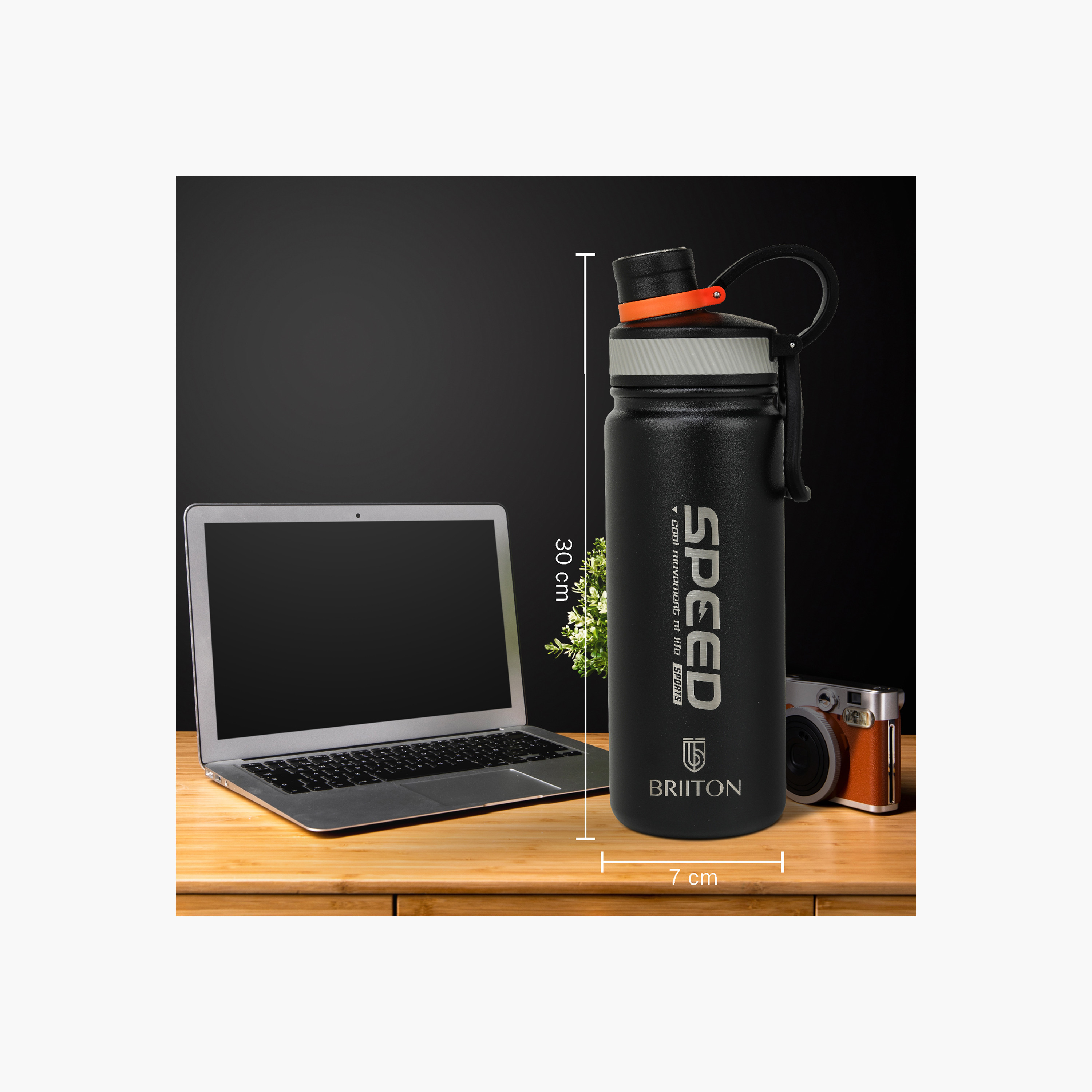 قارورة مياه ستانلس ستيل عازلة بطبعات من بريتون - 750 مل-household-dining-drinkserveware-bottles-image-3