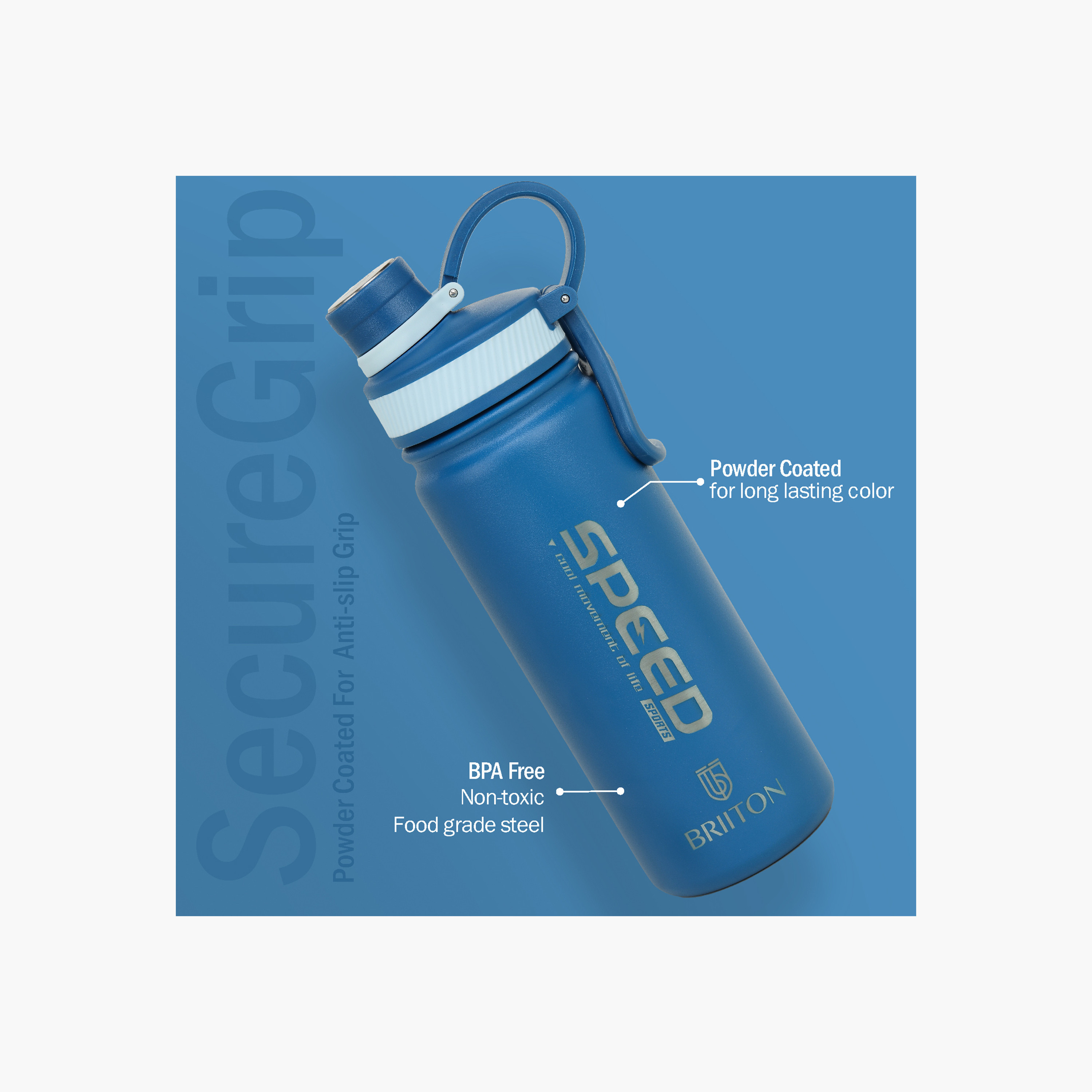 قارورة مياه ستانلس ستيل عازلة بطبعات من بريتون - 750 مل-household-dining-drinkserveware-bottles-image-2
